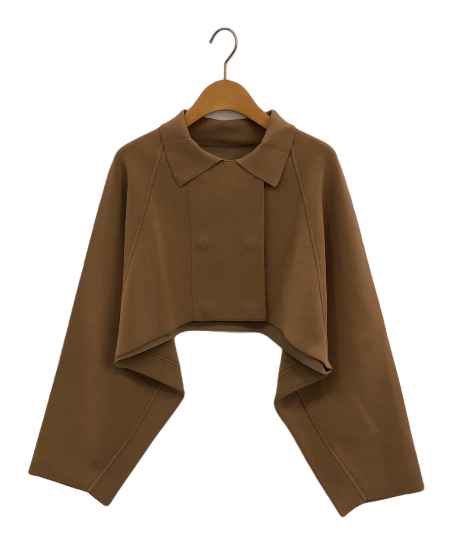 中古・古着通販】Ameri (アメリ) JACKET LIKE SHORT KNIT 中古・古着通販】Ameri (アメリ) JACKET LIKE SHORT KNIT