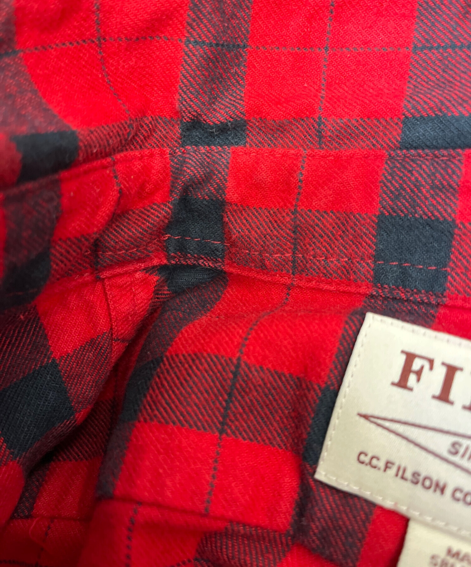 中古・古着通販】FILSON (フィルソン) Alaskan Guide Shirt レッド 