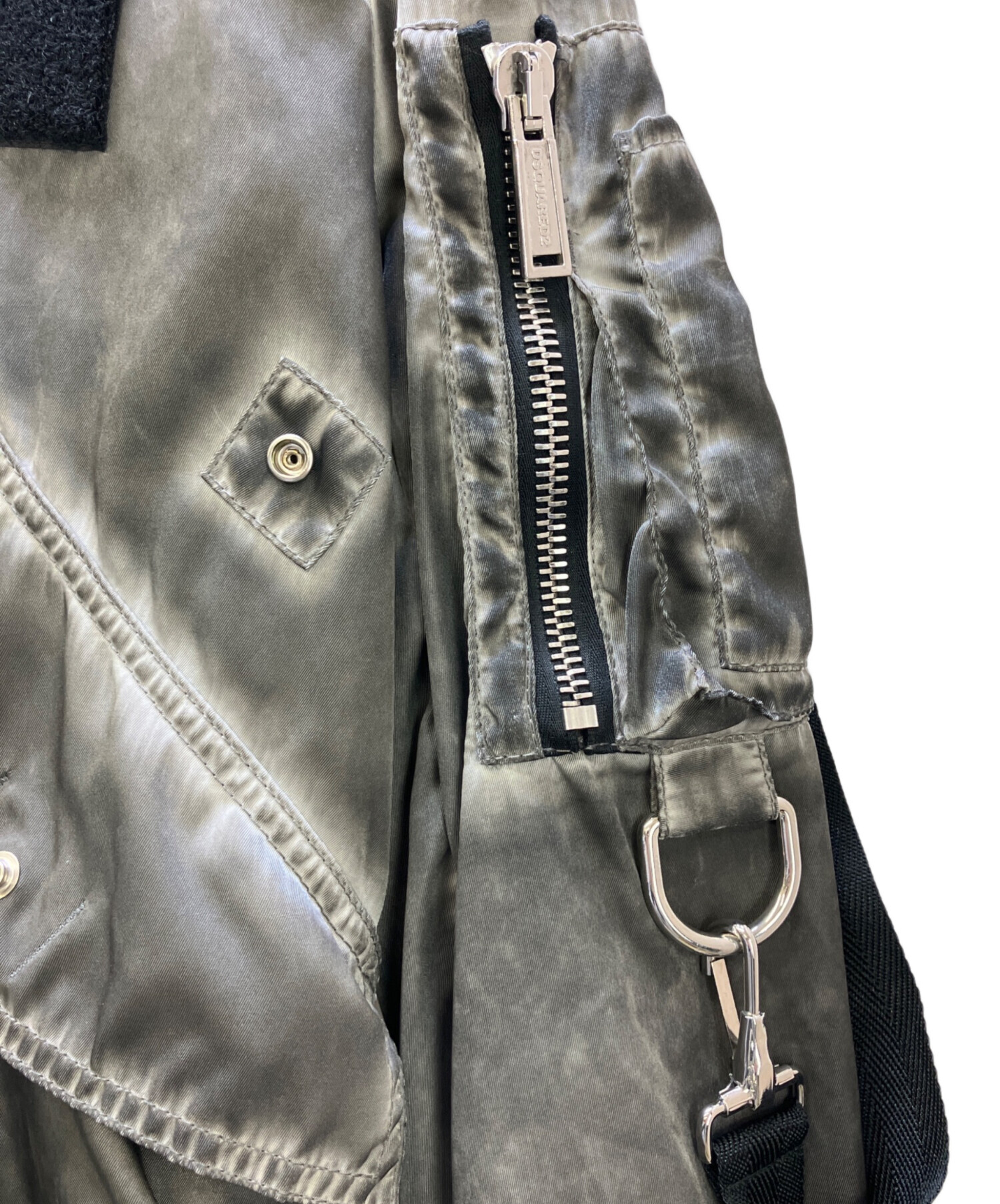 中古・古着通販】DSQUARED2 (ディースクエアード) GREY JACKET WITH