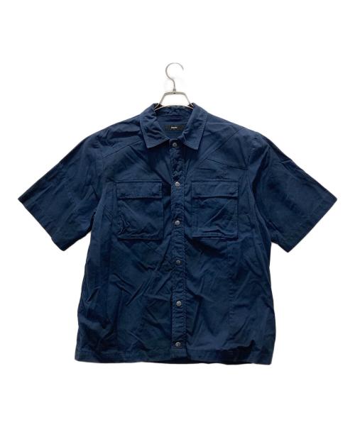 DIESEL カジュアルシャツ メンズ ディーゼル 中古　古着 DIESEL ディーゼル\u003cbr\u003eカジュアルシャツ メンズ M 紺x白(チェック)\u003cbr