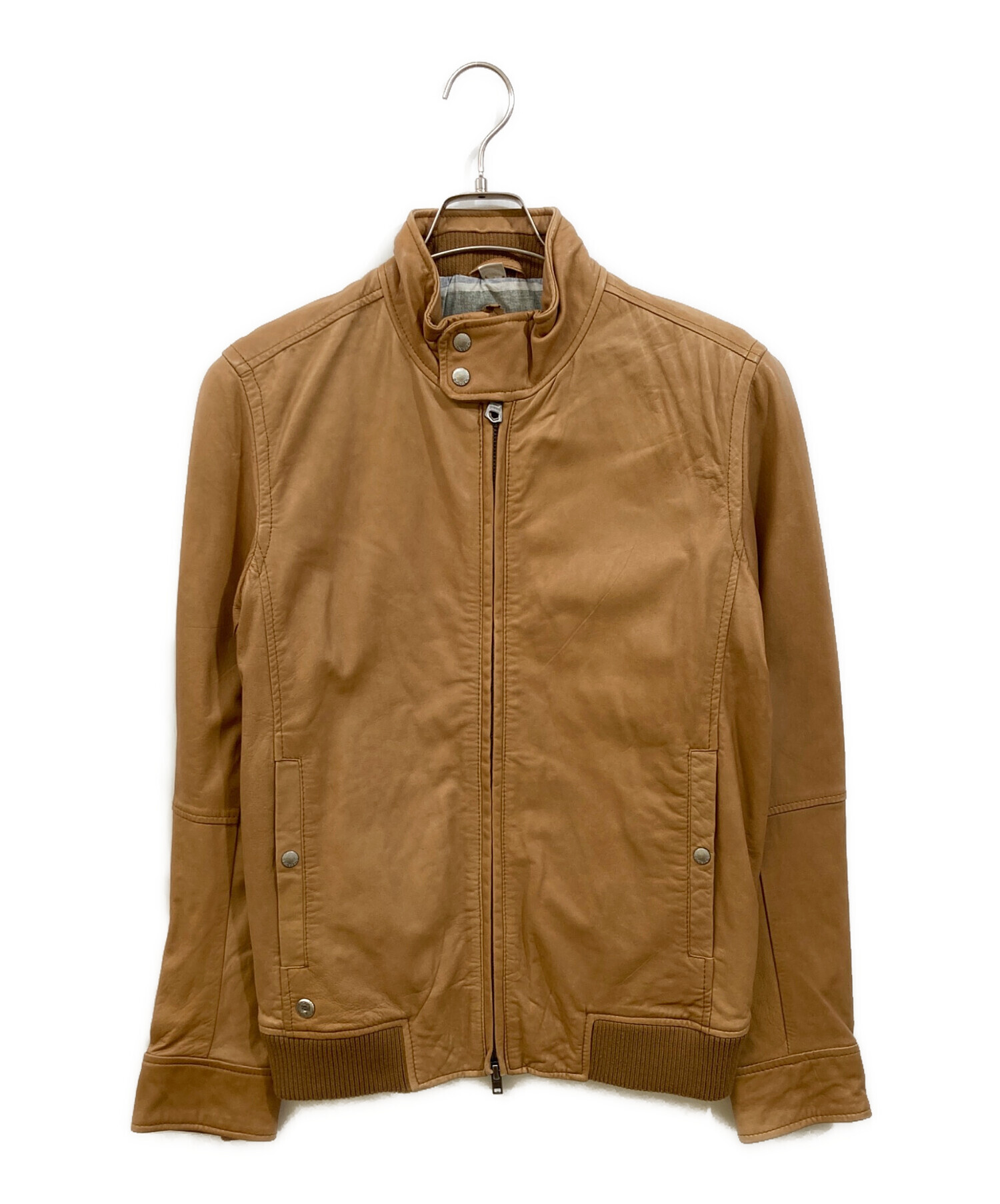 中古・古着通販】DIESEL (ディーゼル) レザージャケット ブラウン