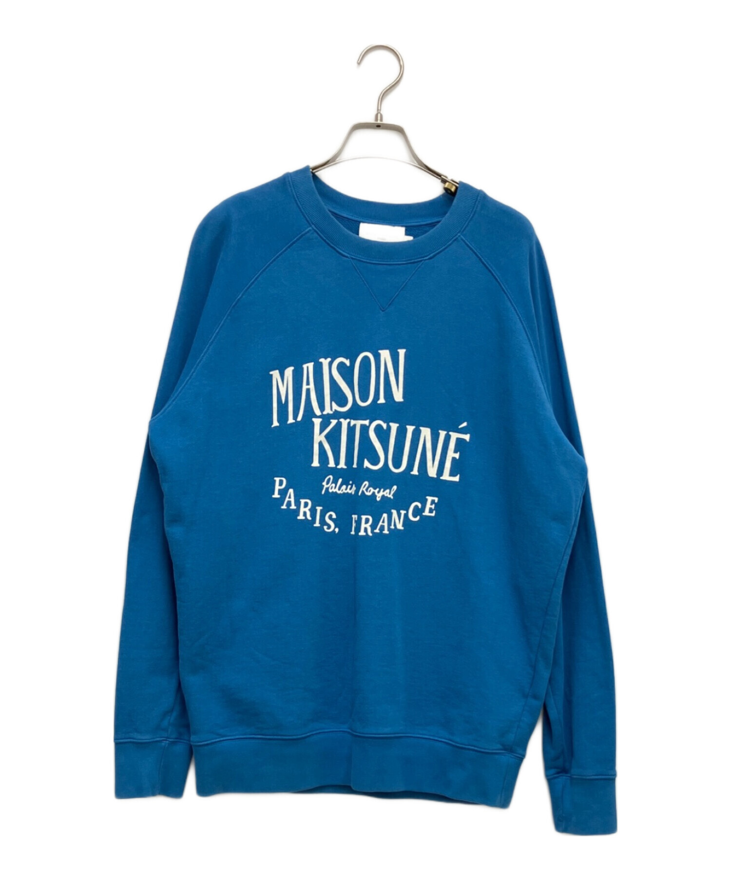 MAISON KITSUNE' - メゾンキツネ スウェット 古着 中古・古着通販】maison kitsune (メゾンキツネ) スウェット ブルー