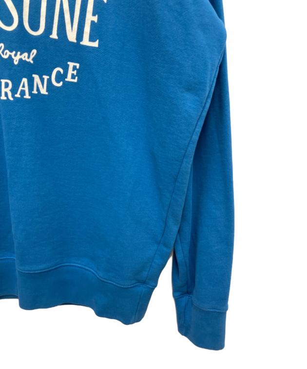 中古・古着通販】maison kitsune (メゾンキツネ) スウェット ブルー