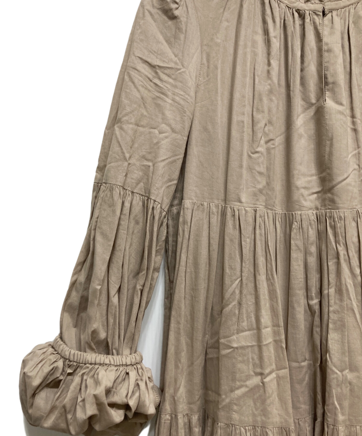 中古・古着通販】MARIHA (マリハ) 星明りのドレス ベージュ サイズ:36