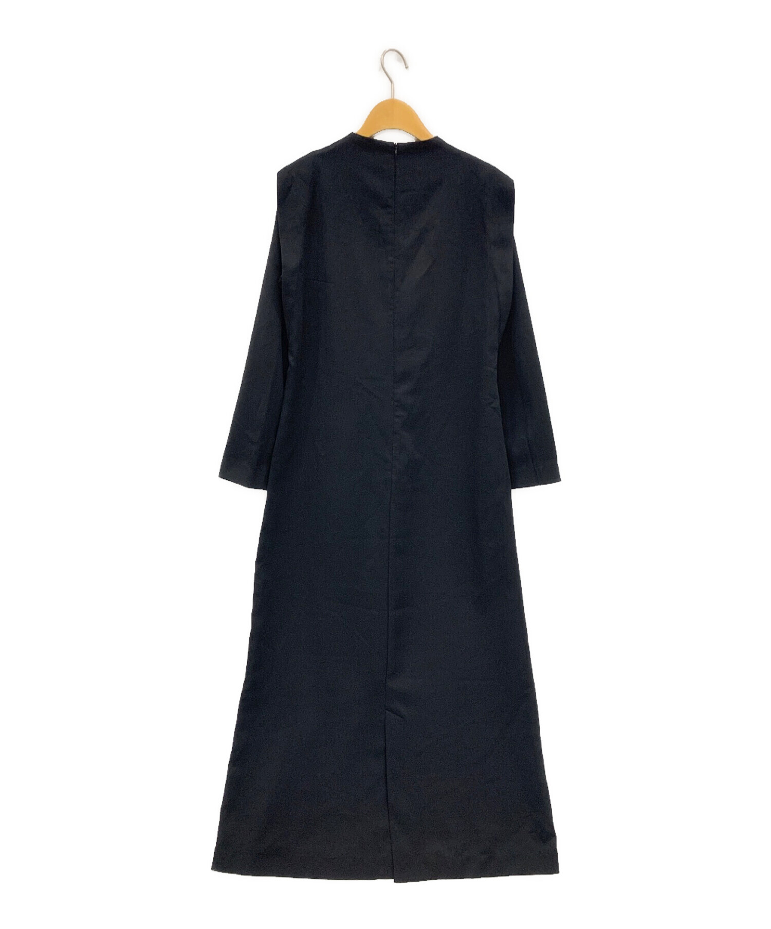 中古・古着通販】RIM.ARK (リムアーク) V neck straight OP ブラック