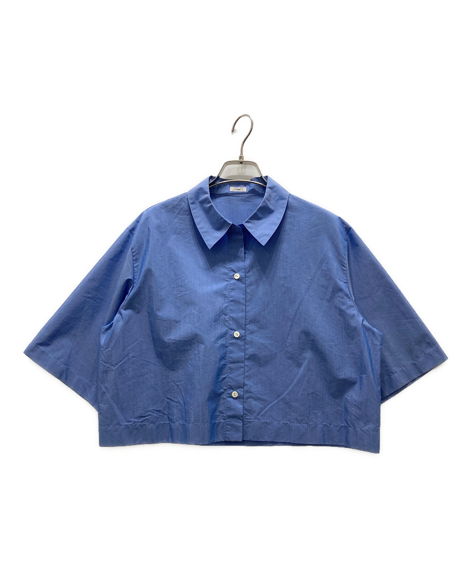 中古・古着通販】IENA (イエナ) C/E ショートシャツ ブルー サイズ 