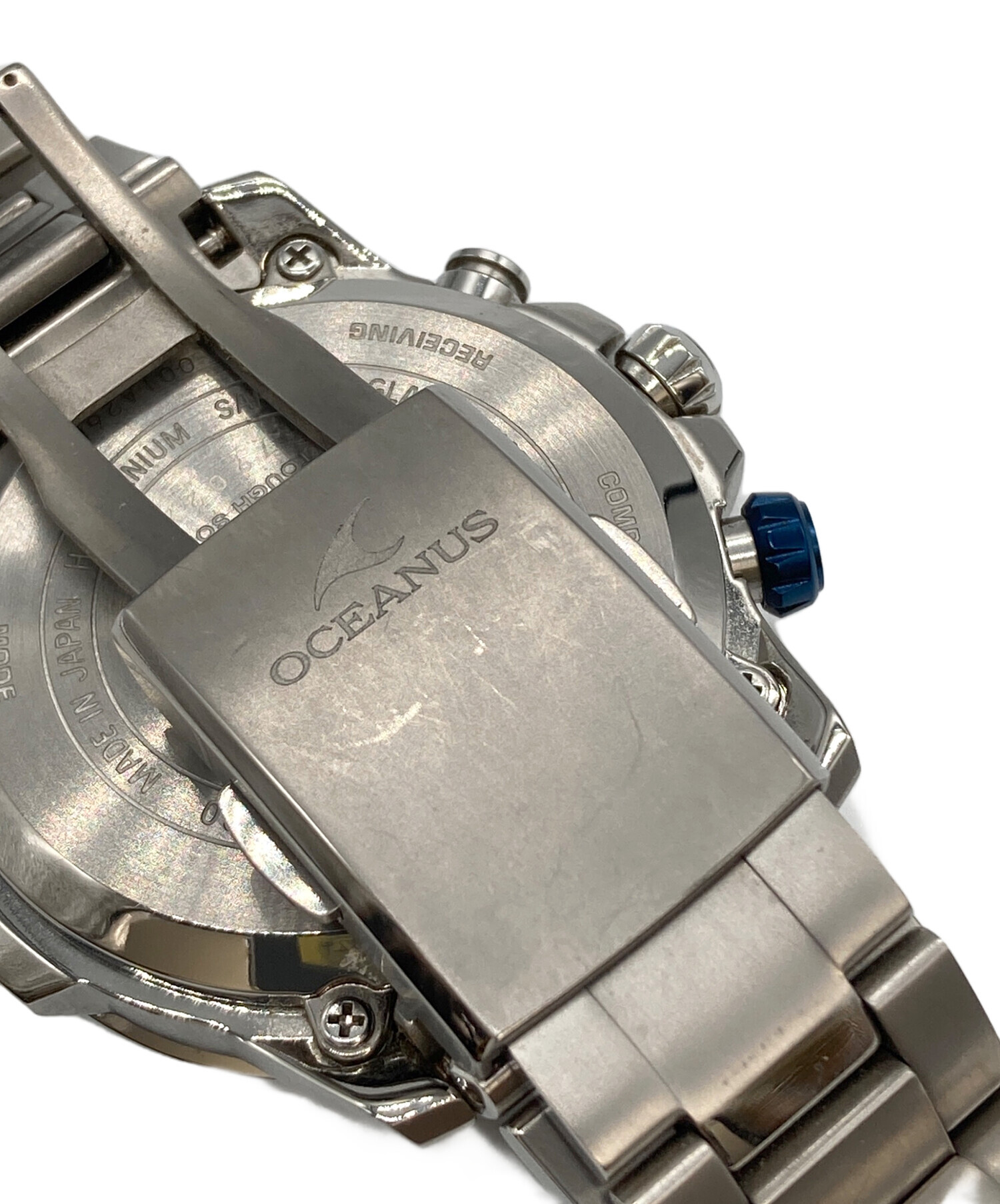 CASIO OCEANUS OCW-P100 【中古訳あり稼働品】 中古 カシオ CASIO オシアナス マルチバンド6 OCEANUS チタン OCW