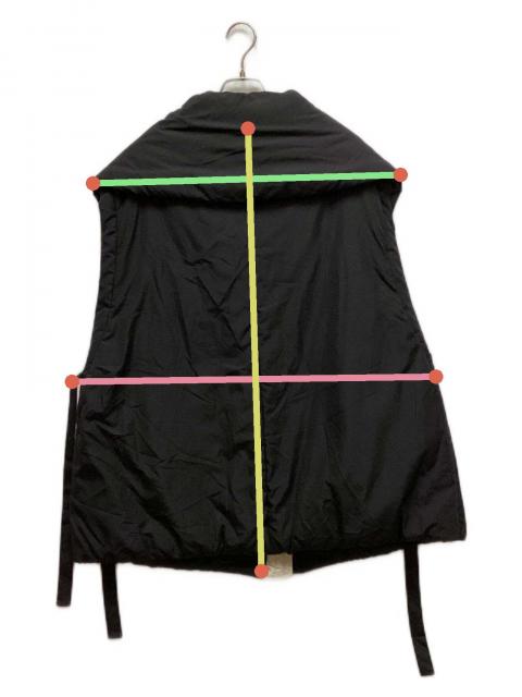 中古・古着通販】Eimee Law (エイミーロウ) 中綿ベスト ブラック