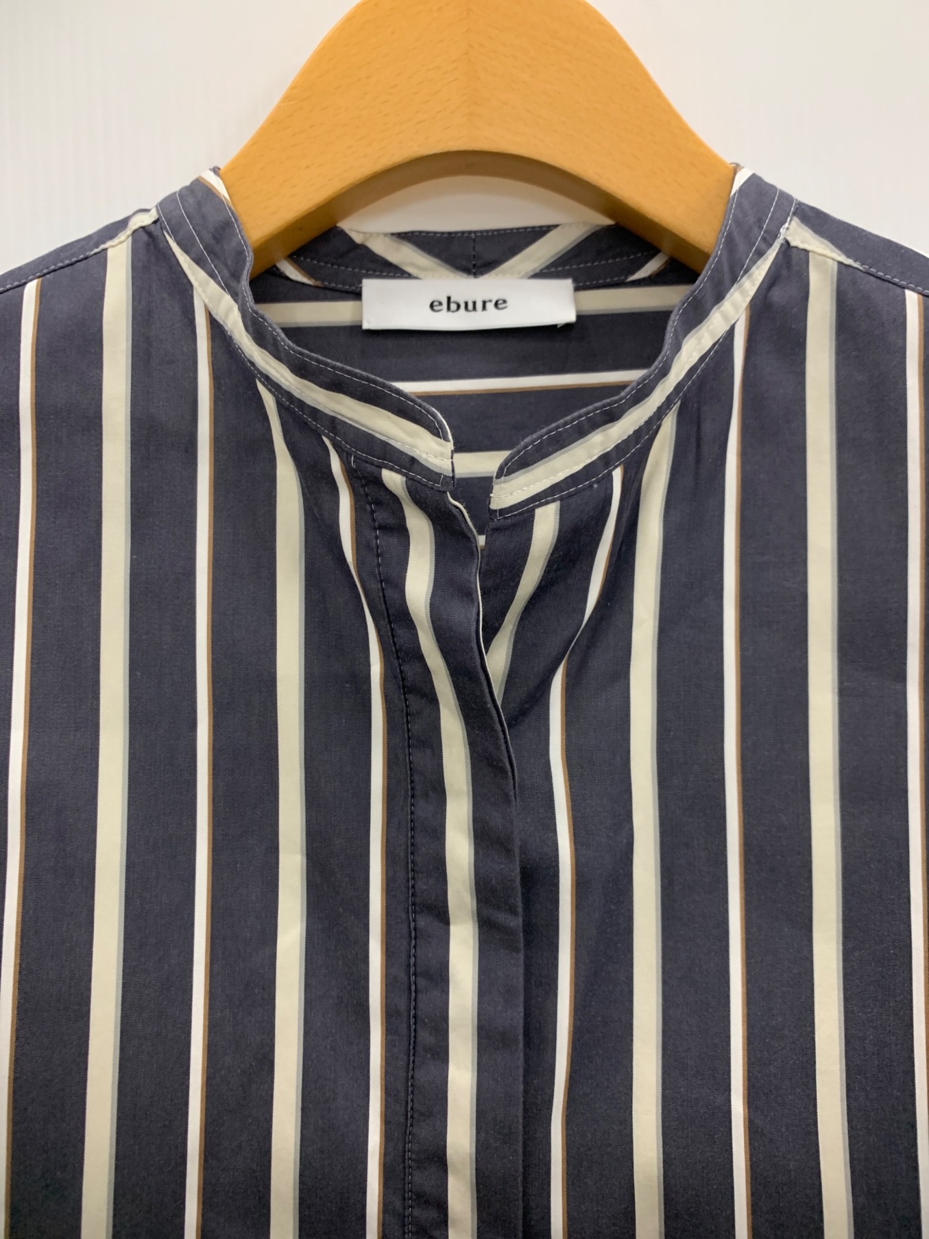 中古・古着通販】ebure (エブール) レジェントコットンストライプ 