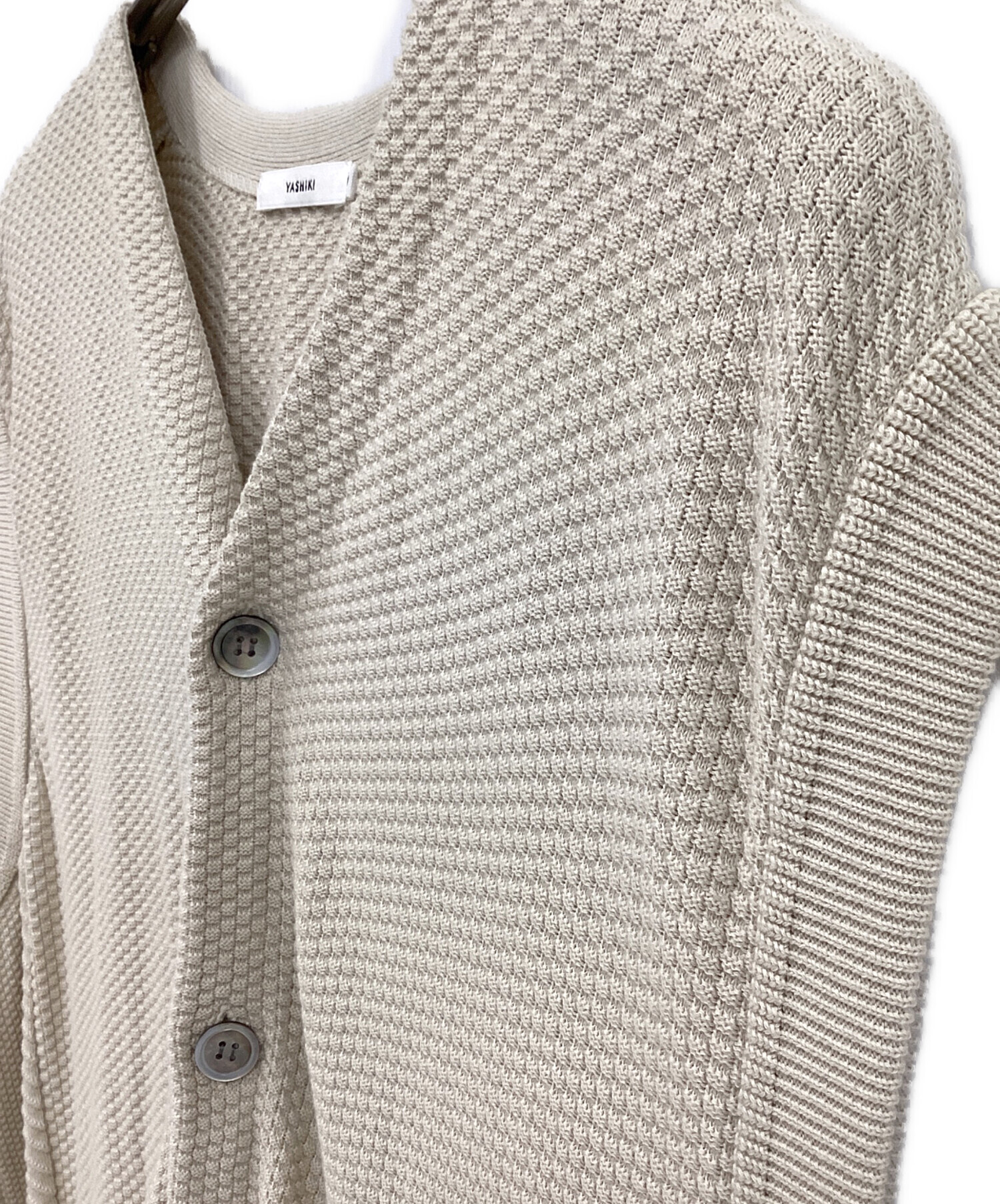 中古・古着通販】yashiki (ヤシキ) Namioto Vest ベージュ サイズ:3