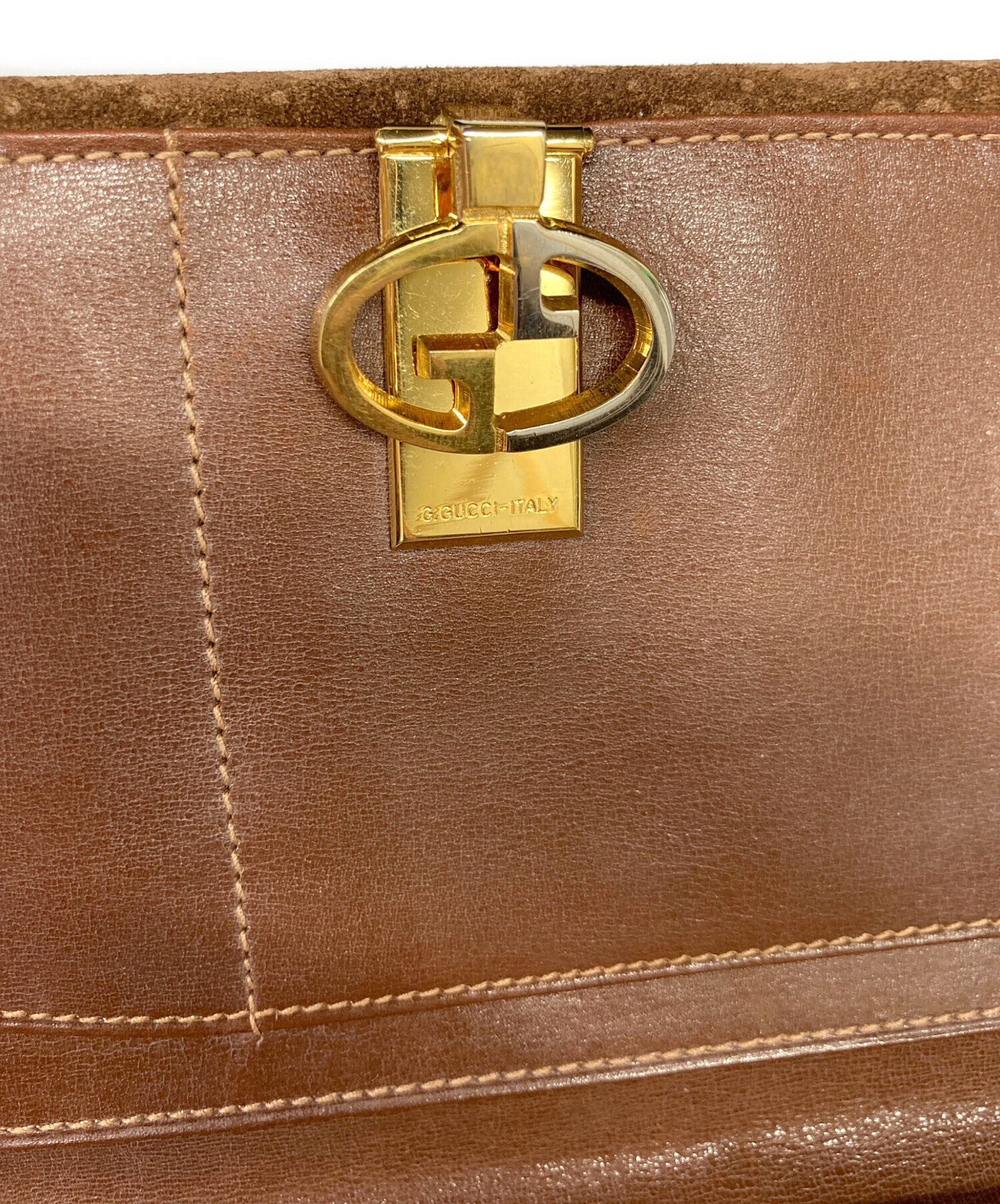 中古・古着通販】GUCCI (グッチ) マイクロGG ロングウォレット