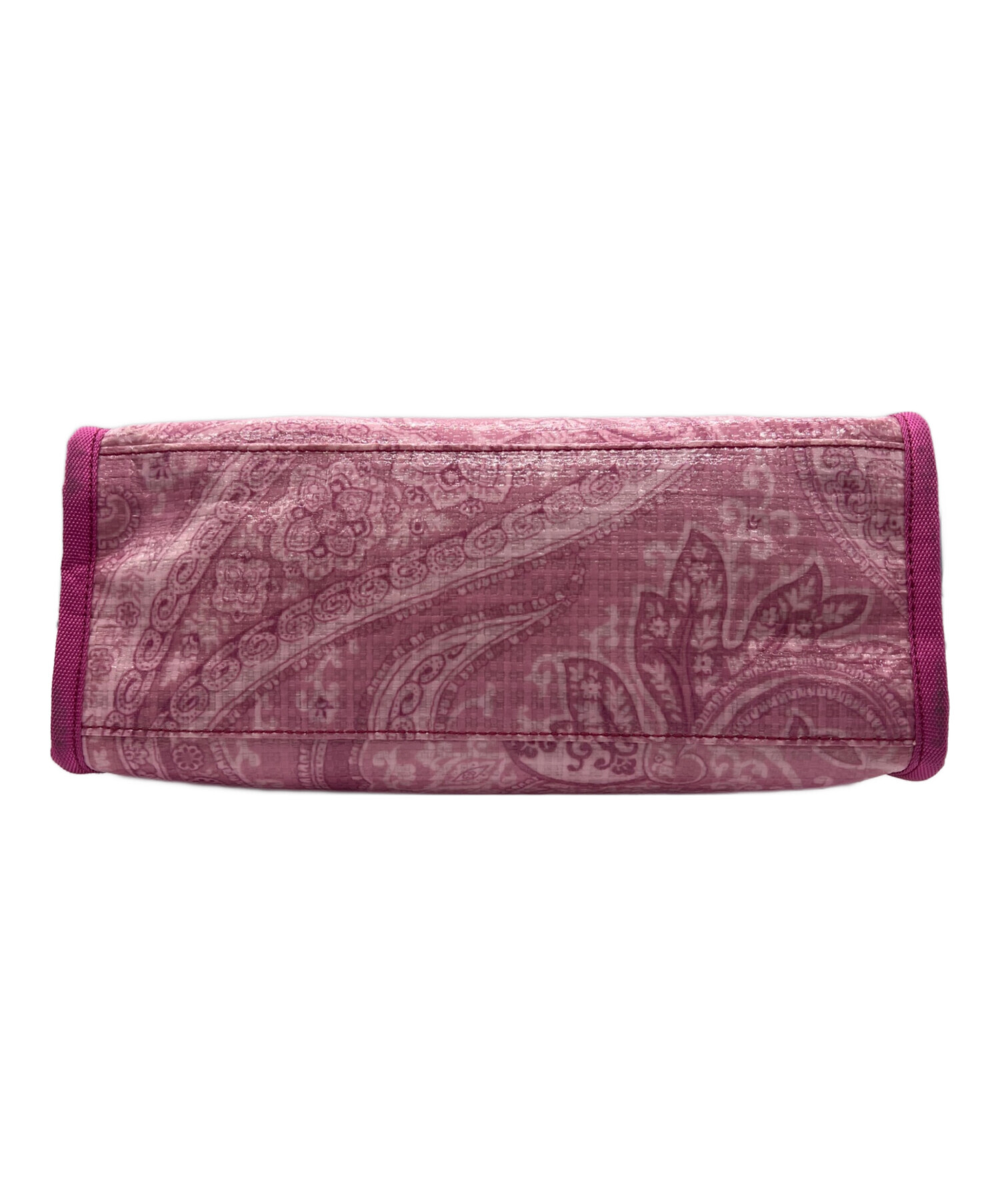 中古・古着通販】ETRO (エトロ) ペイズリー柄 ナイロンバッグ ピンク
