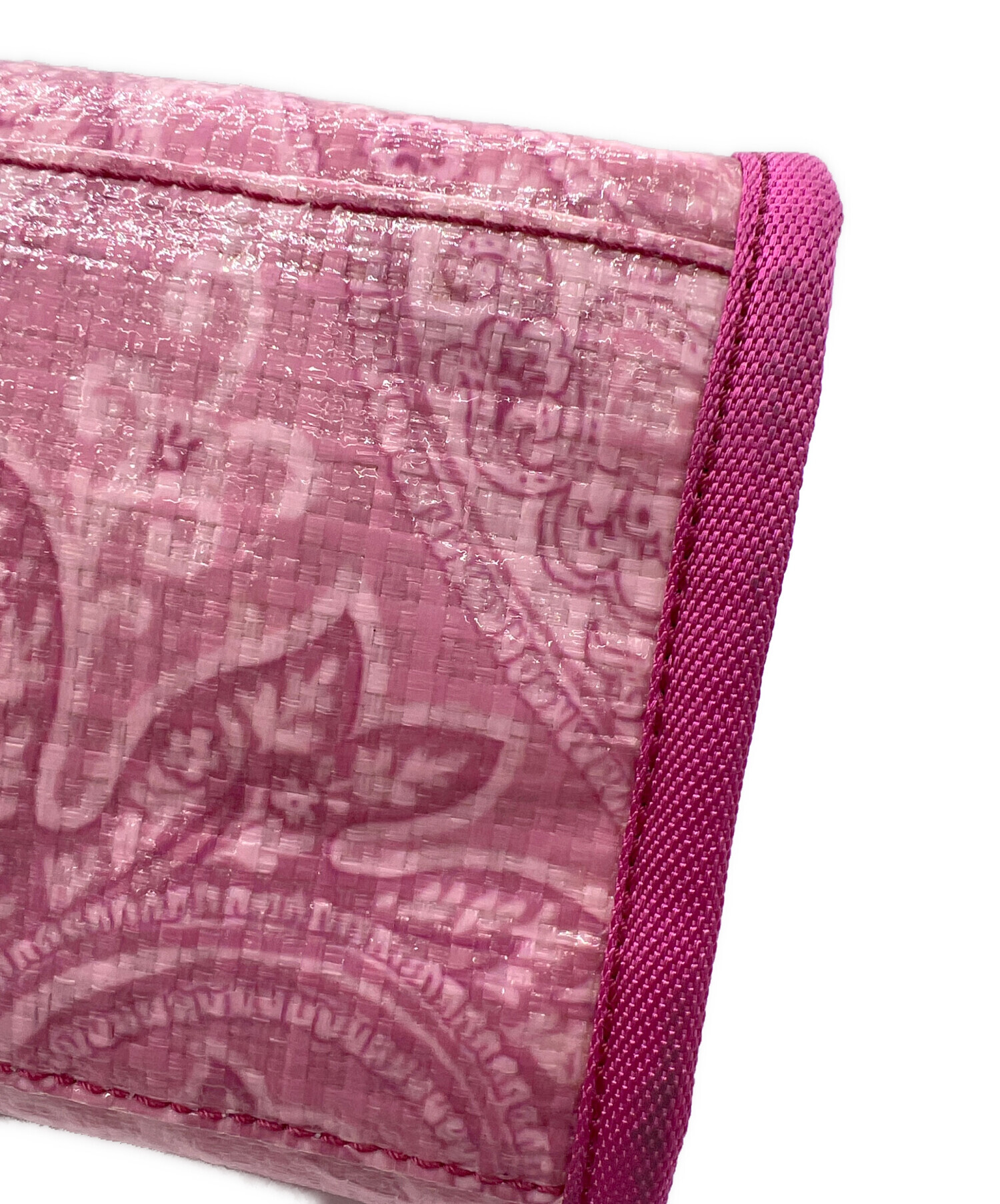 中古・古着通販】ETRO (エトロ) ペイズリー柄 ナイロンバッグ ピンク