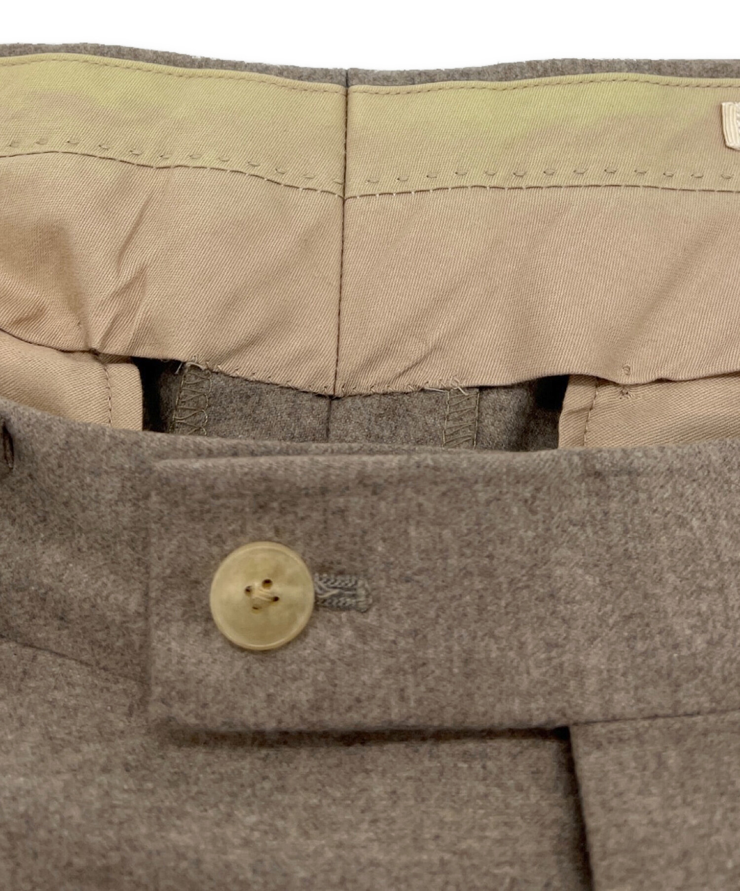 パンツ AURALEE WOOL FULLING FLANNEL SLACKS 4 中古・古着通販】AURALEE (オーラリー) WOOL FULLING FLANNEL SLACKS