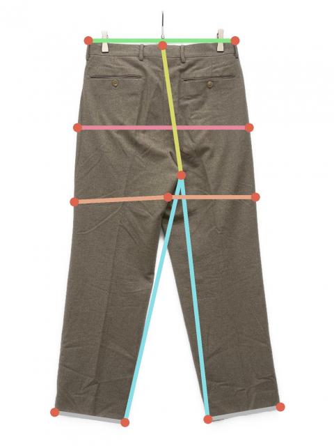 中古・古着通販】AURALEE (オーラリー) WOOL FULLING FLANNEL SLACKS