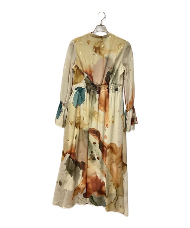 美品 タグ付き AMERI AMELIA INK ART DRESS 新品AMERI VINTAGE AMELIA INK ART DRESS