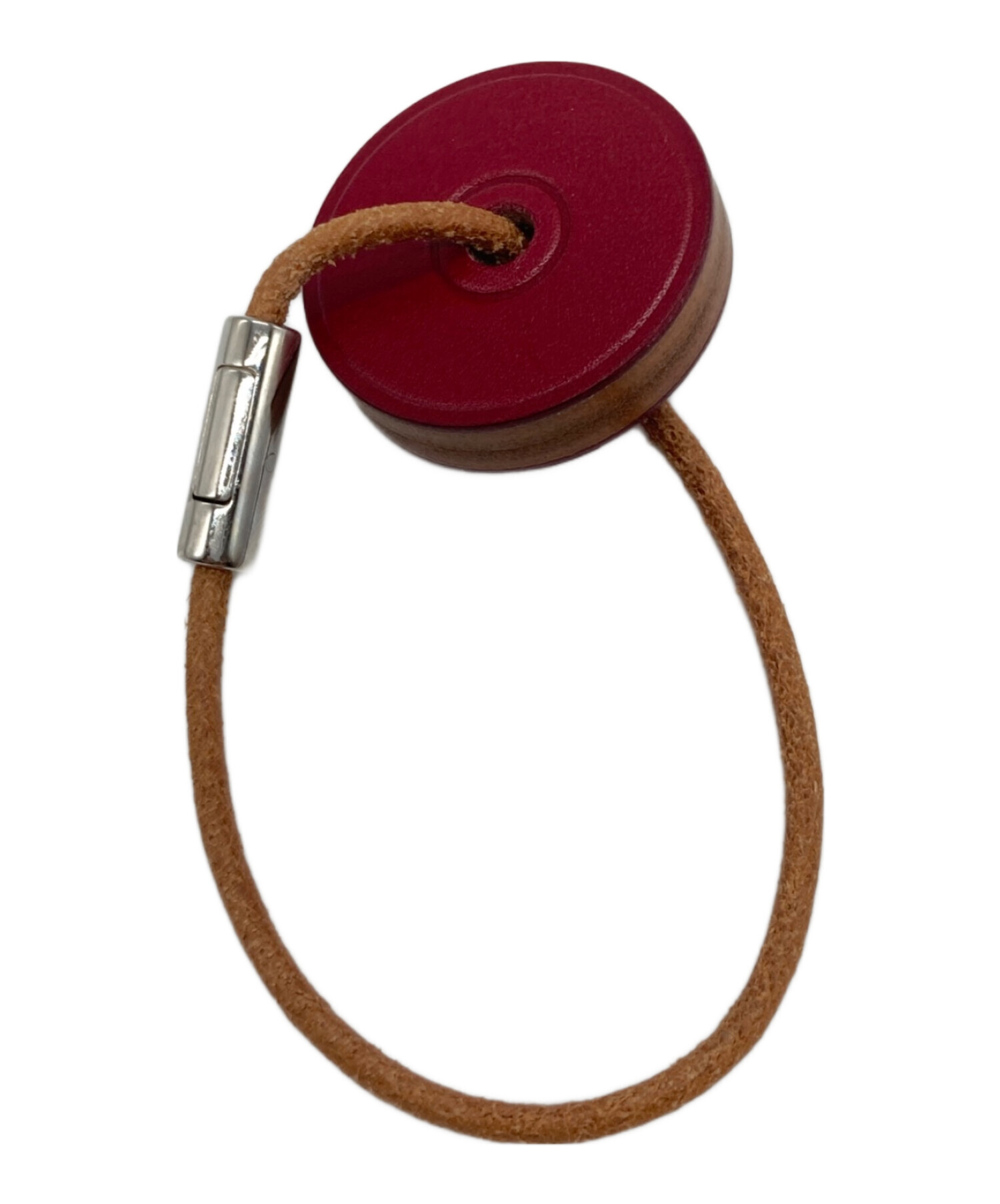 中古・古着通販】HERMES (エルメス) キーチェーン レッド｜ブランド