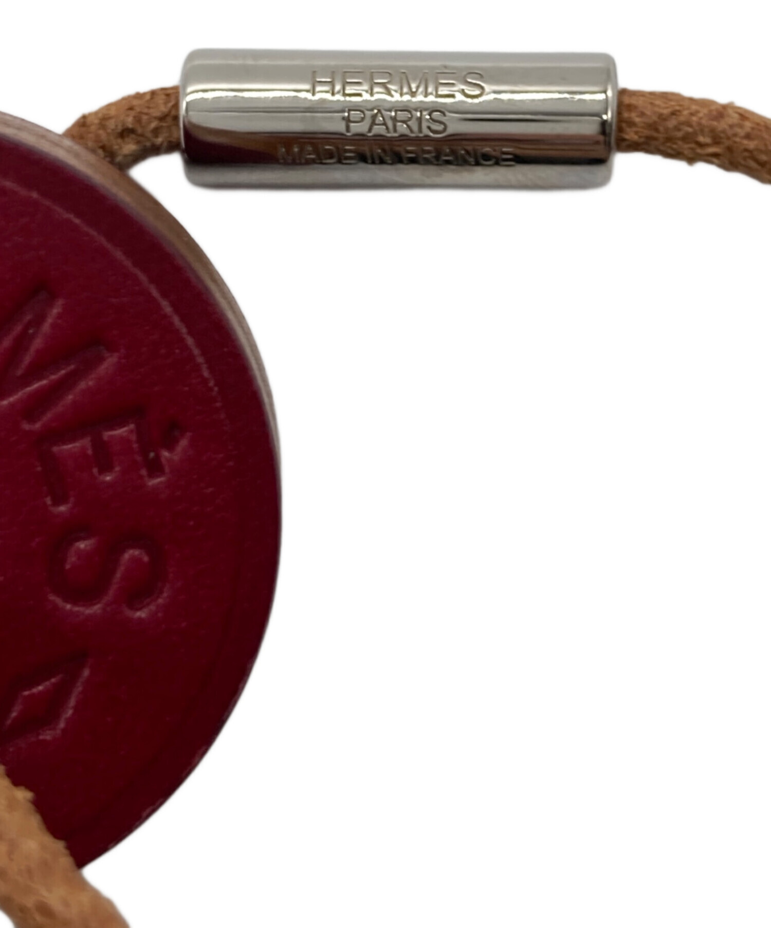中古・古着通販】HERMES (エルメス) キーチェーン レッド｜ブランド
