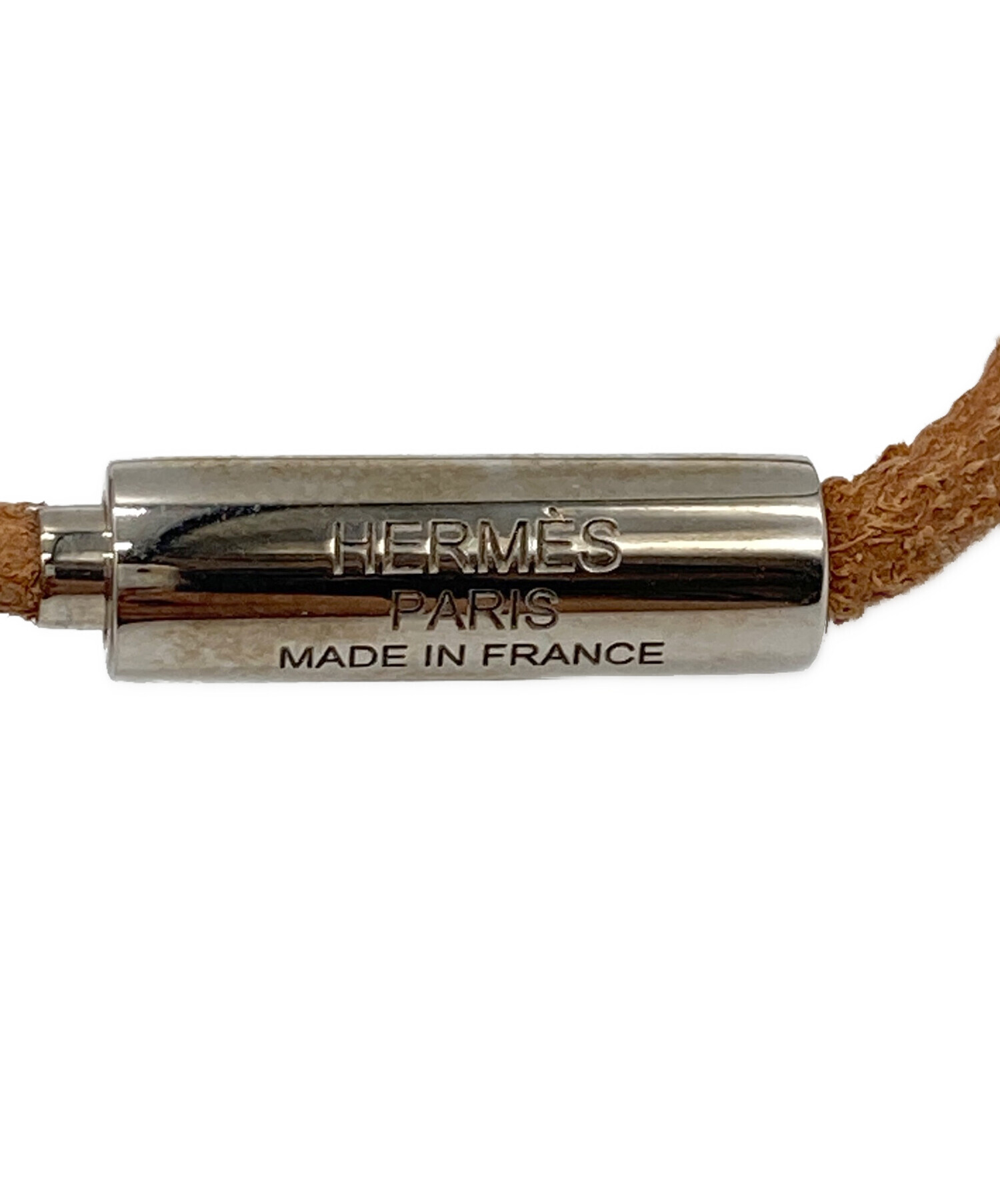 中古・古着通販】HERMES (エルメス) キーチェーン ベージュ｜ブランド