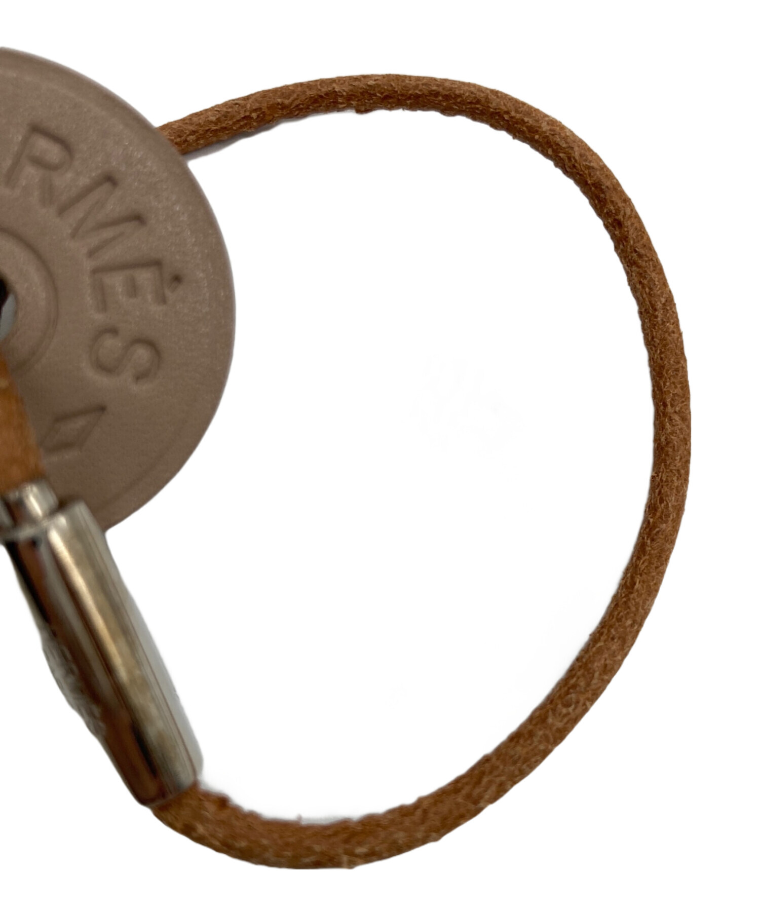 中古・古着通販】HERMES (エルメス) キーチェーン ベージュ｜ブランド