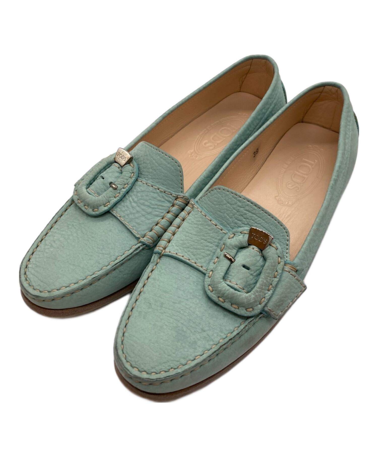 【未使用】TOD'Sトッズ　ドライビングシューズ　❤︎ 中古・古着通販】TOD'S (トッズ) ドライビングシューズ ライトグリーン