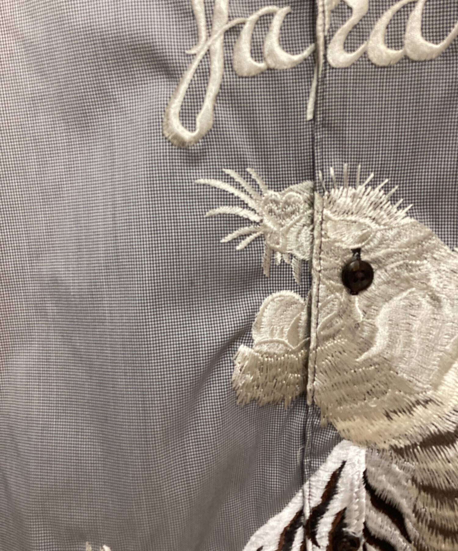 中古・古着通販】doublet (ダブレット) BITING EMBROIDERY SHIRT(バイ