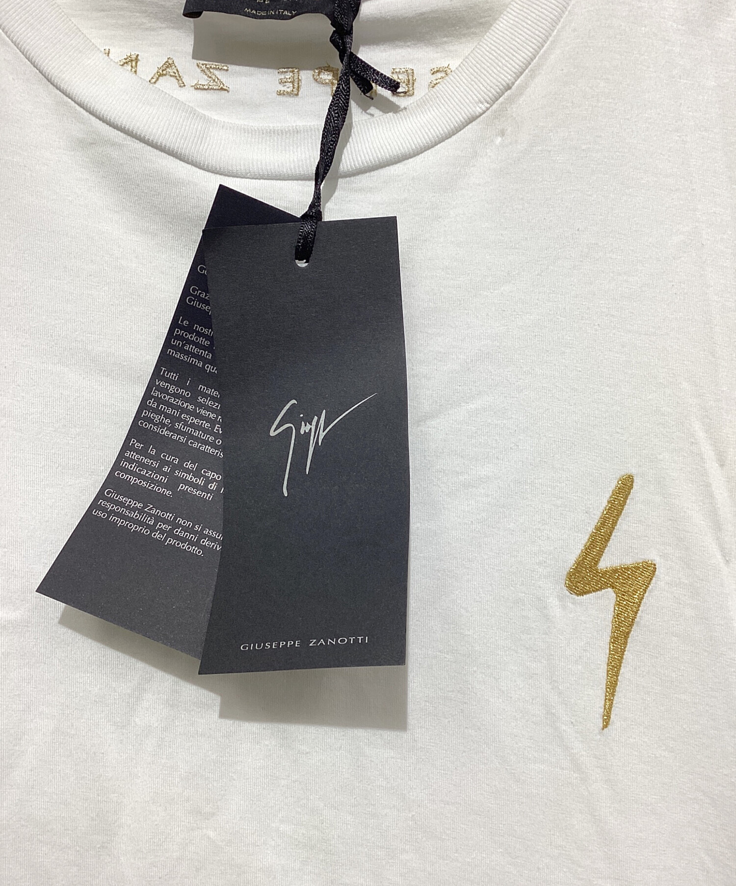 中古・古着通販】GIUSEPPE ZANOTTI (ジュゼッペザノッティ) Tシャツ 