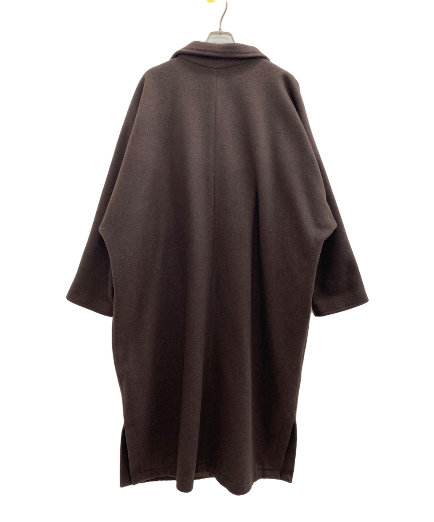 BASISBROEK ブラウンオーバーサイズコート サイズ3 中古・古着通販】BASISBROEK (バージスブルック) GREAT (グレート