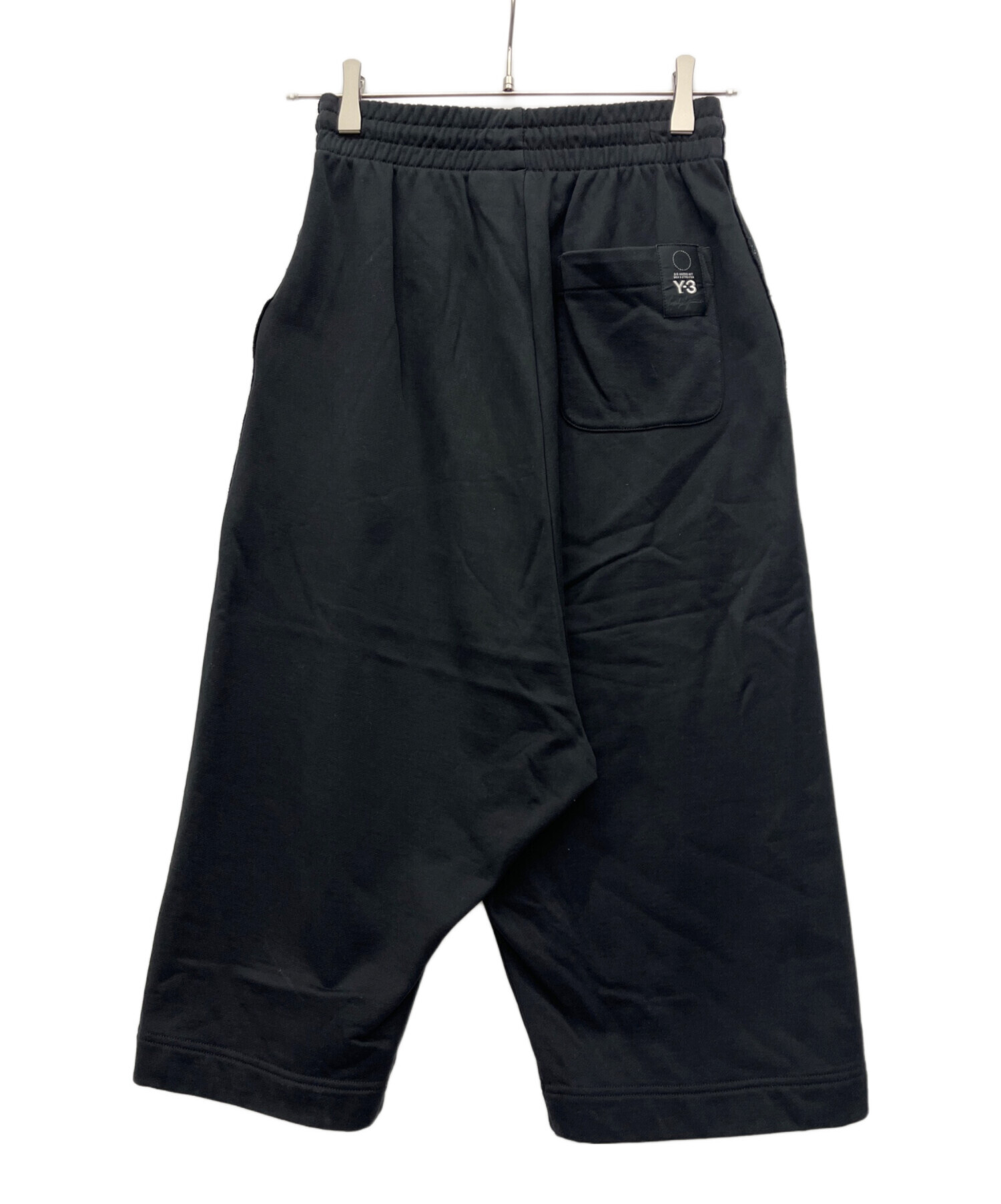 Y-3　クロップドパンツ　Sサイズ 中古・古着通販】Y-3 (ワイスリー) adidas (アディダス) クロップド