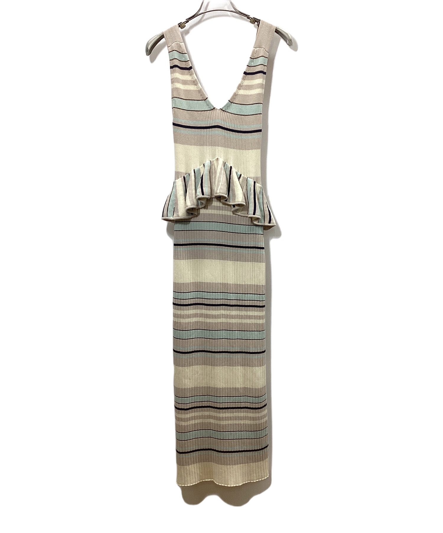 中古・古着通販】Her lip to (ハーリップトゥ) Multi Stripe Back 