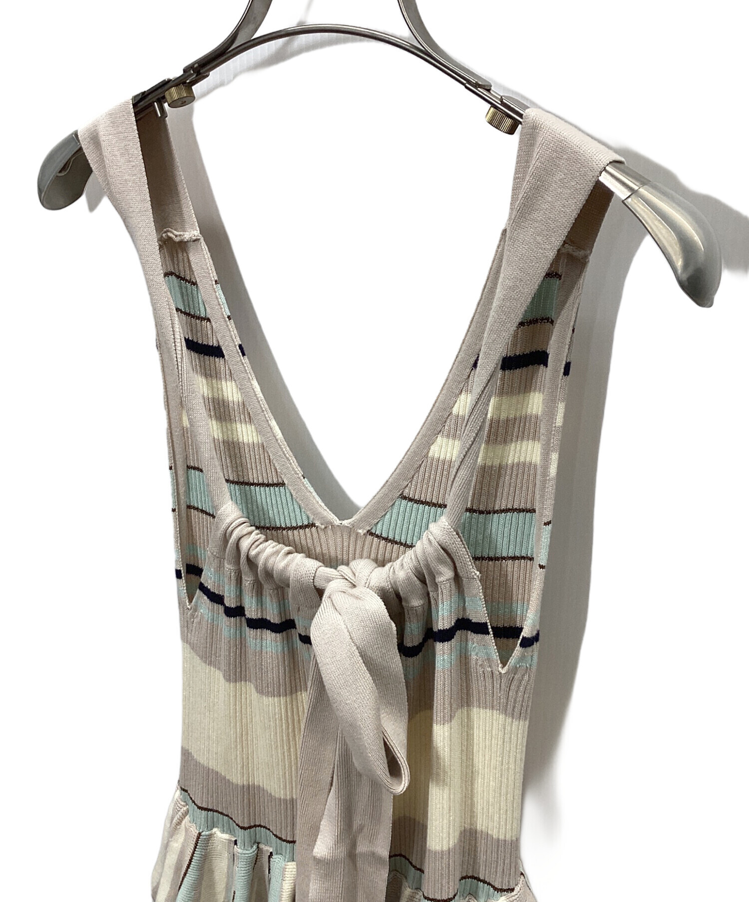 中古・古着通販】Her lip to (ハーリップトゥ) Multi Stripe Back 