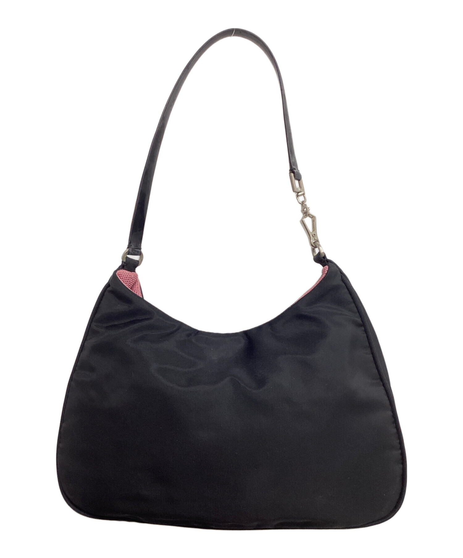 中古・古着通販】PRADA (プラダ) アクセサリーポーチ ブラック 