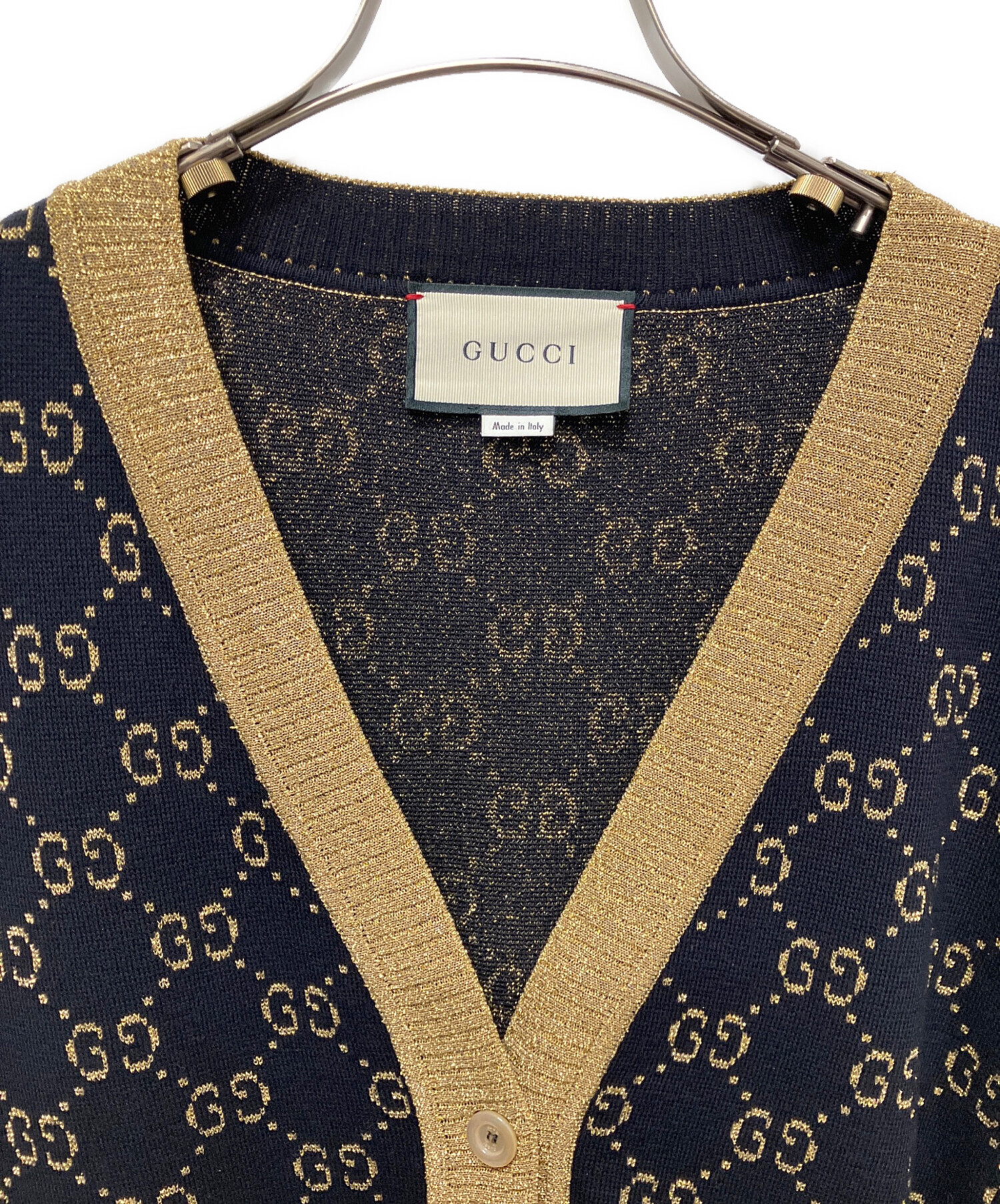 中古・古着通販】GUCCI (グッチ) GGコットンラメ ファブリック 