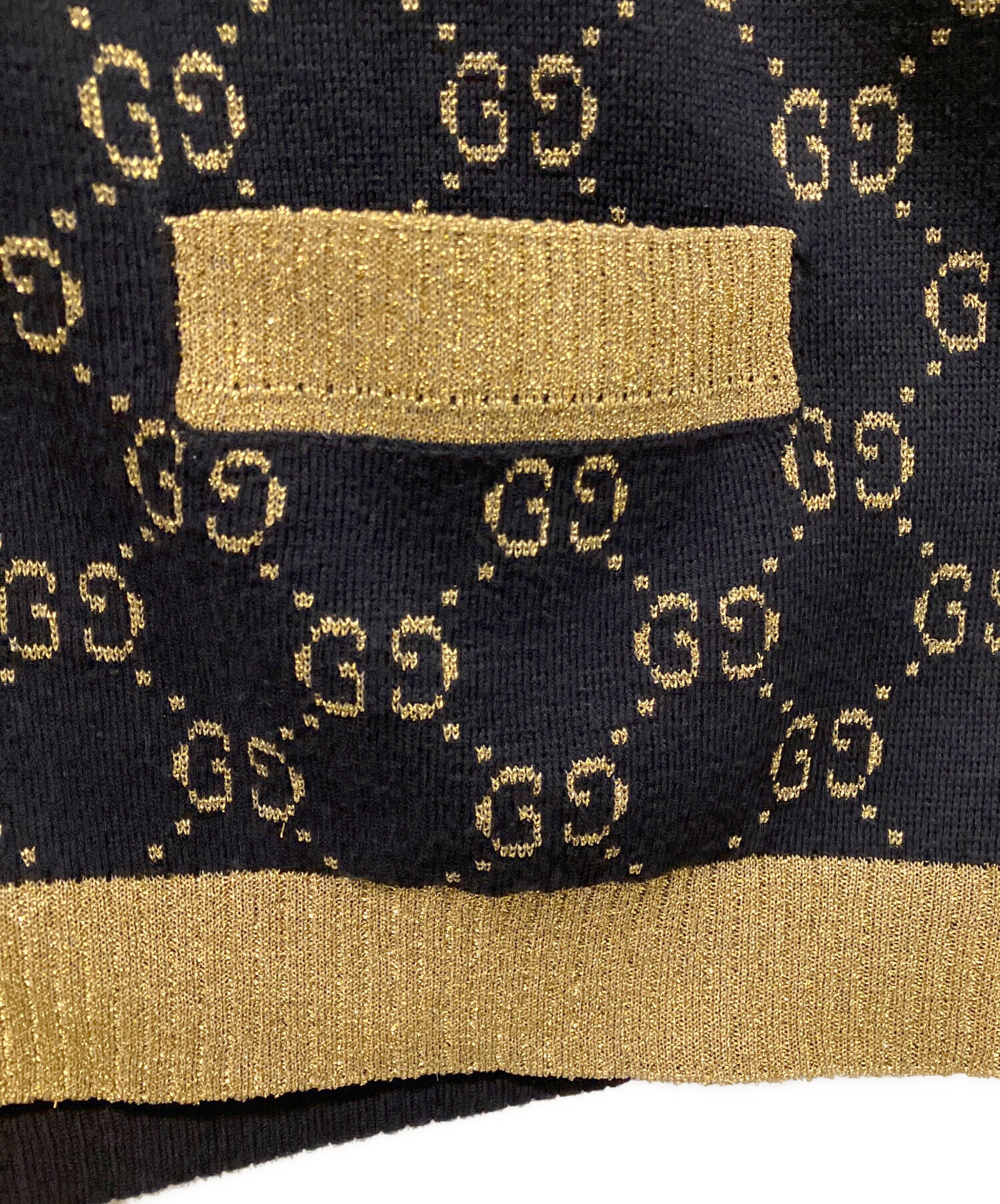 中古・古着通販】GUCCI (グッチ) GGコットンラメ ファブリック 
