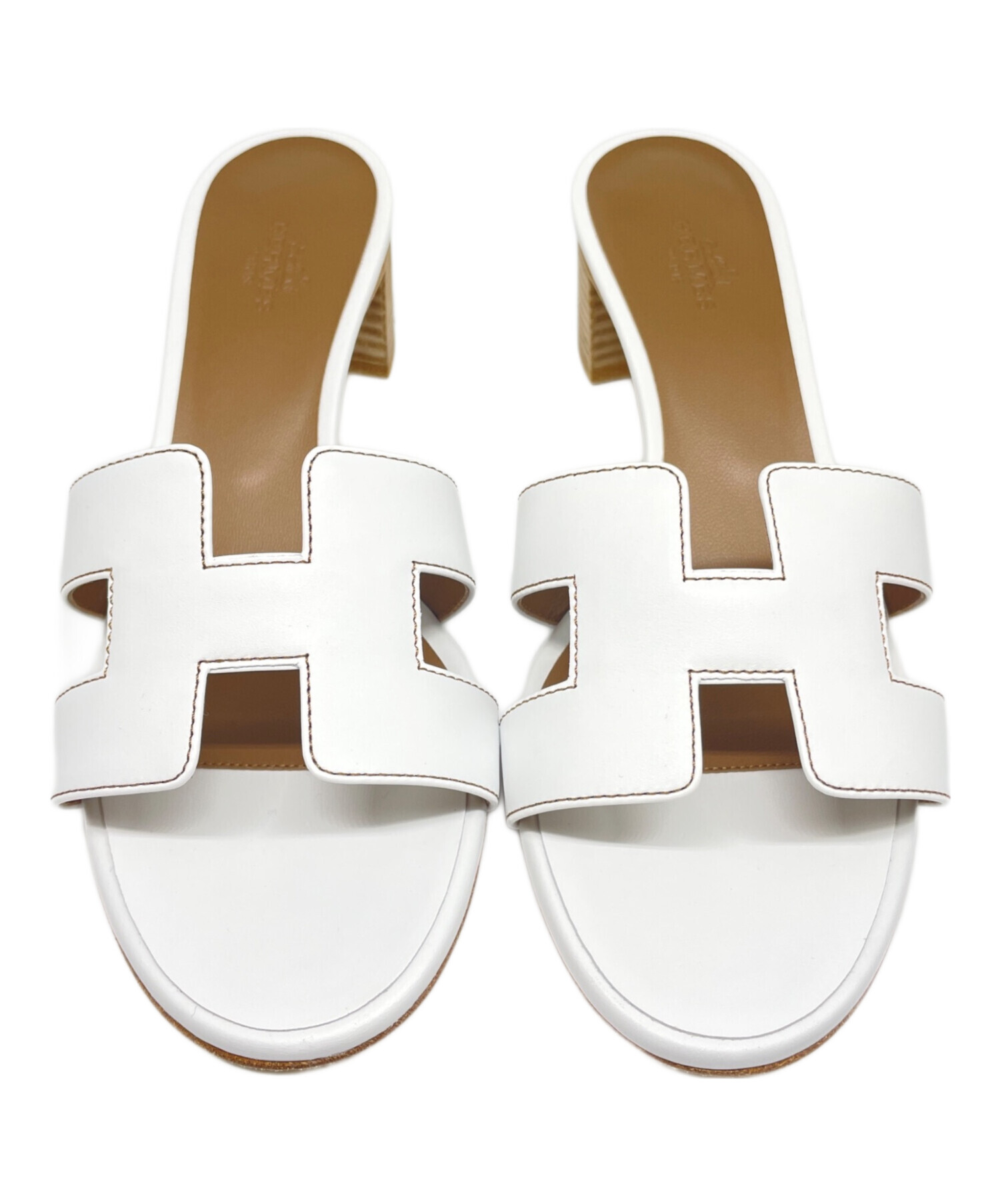 エルメス オアジス サンダル サイズ37 エルメス オアジス Hマーク