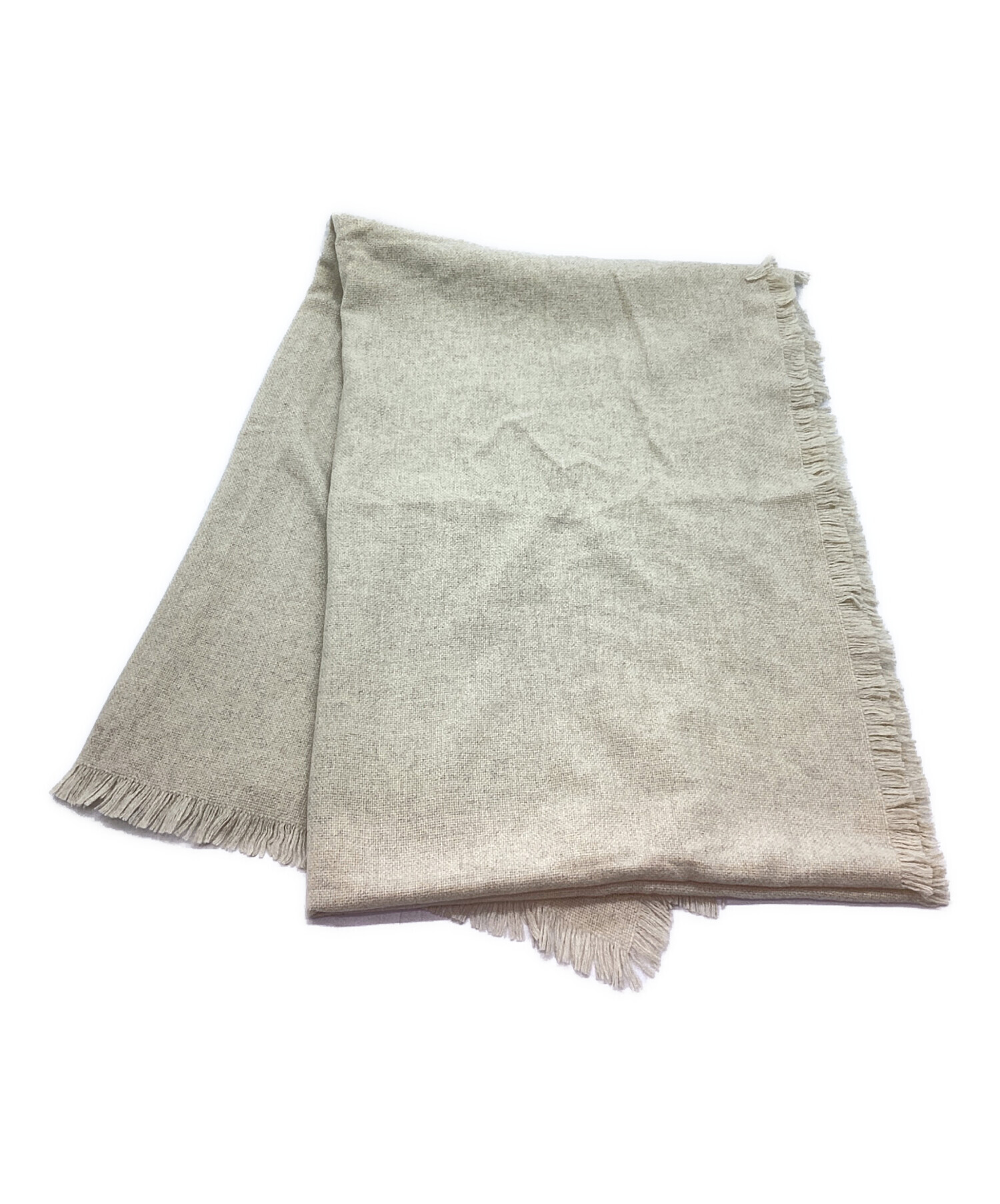 ASAUCE MELER ベージュストール ASAUCE MELER（アソースメレ） ストール FREE ベージュ レディース