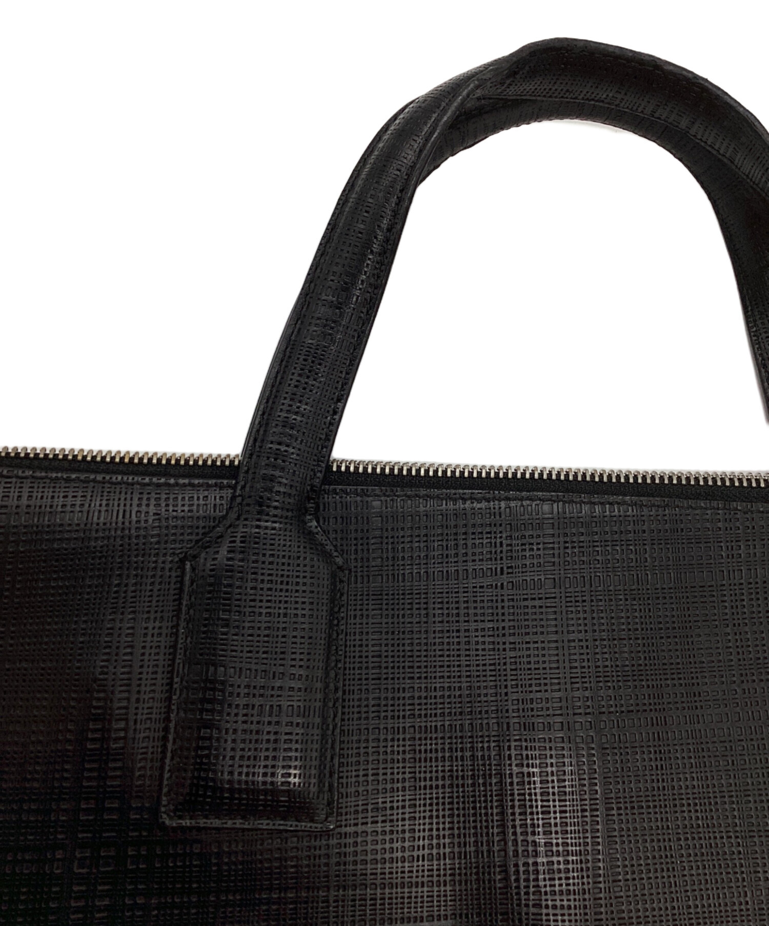 中古・古着通販】LOEWE (ロエベ) GOYA ブリーフケース ブラック 