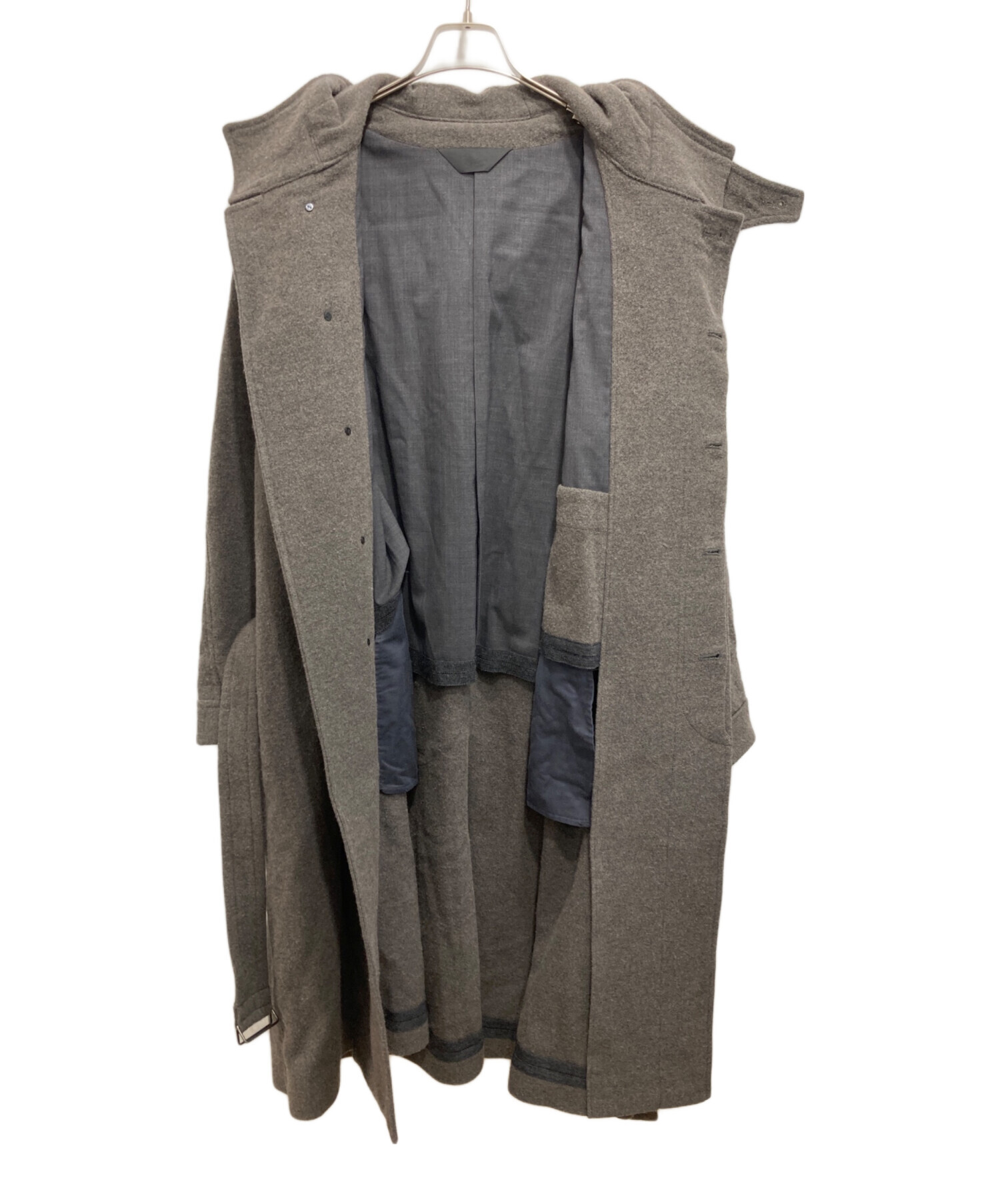 中古・古着通販】Essay (エッセイ) CAPE COAT グレー サイズ:S