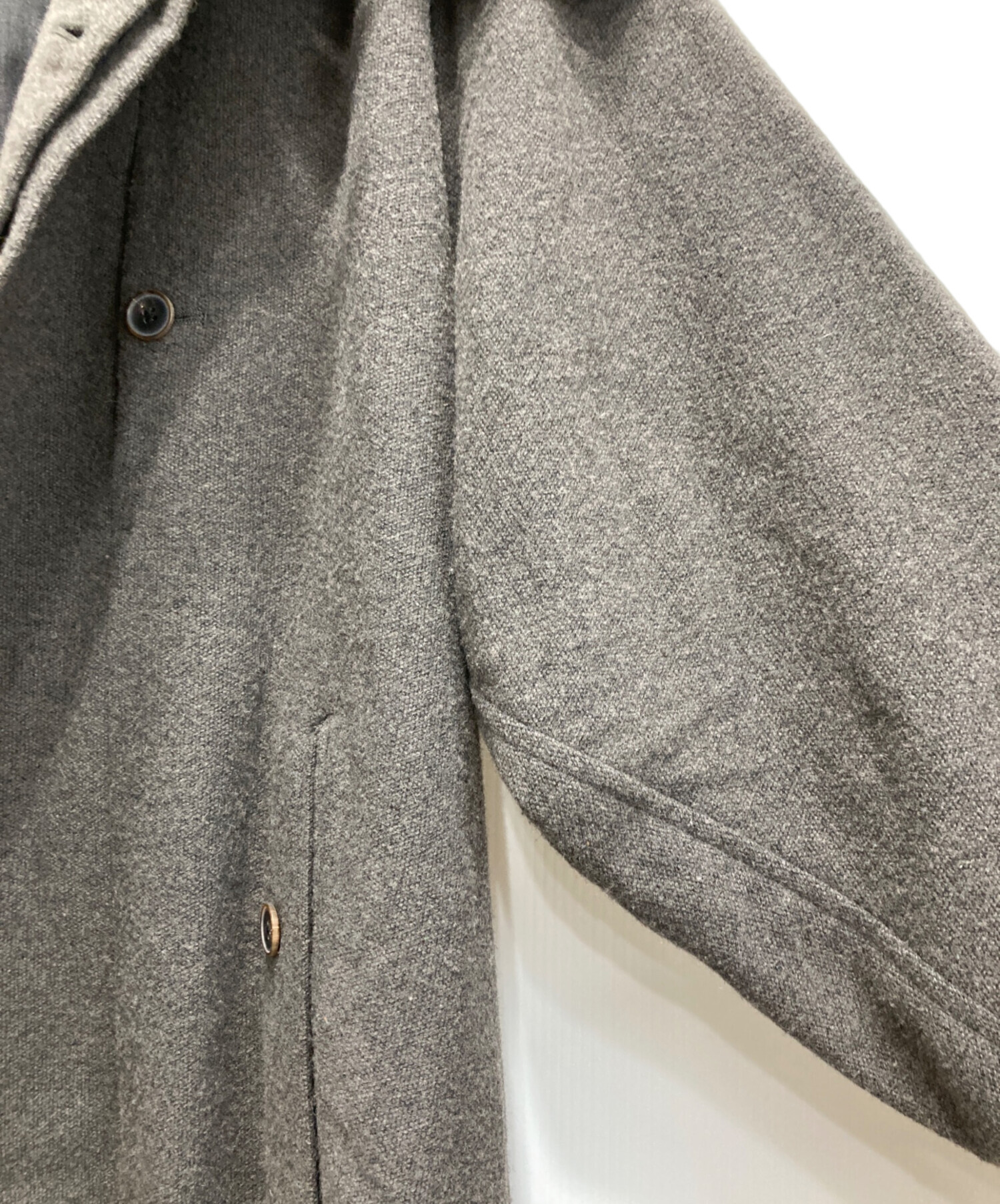 中古・古着通販】Essay (エッセイ) CAPE COAT グレー サイズ:S