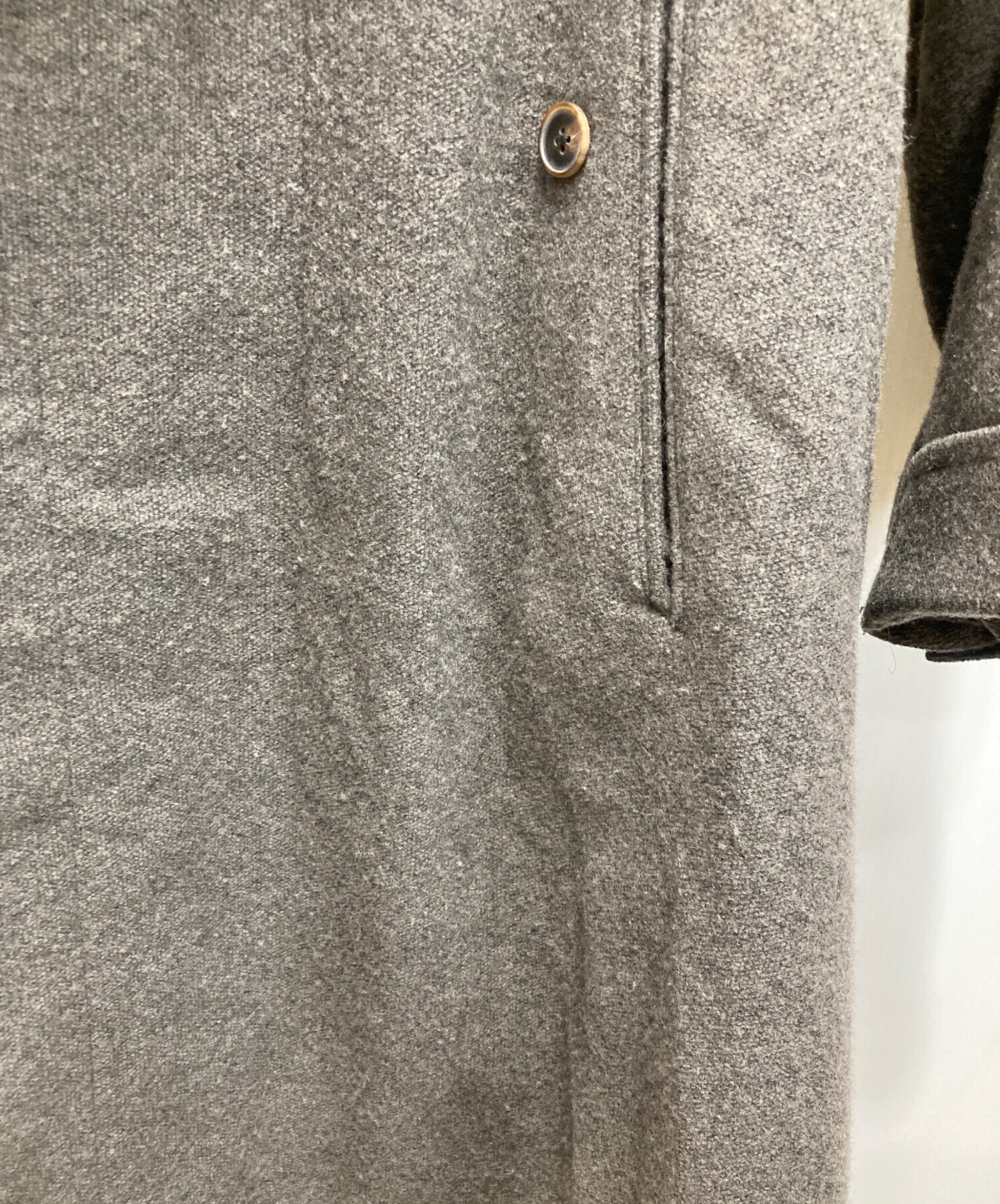 中古・古着通販】Essay (エッセイ) CAPE COAT グレー サイズ:S