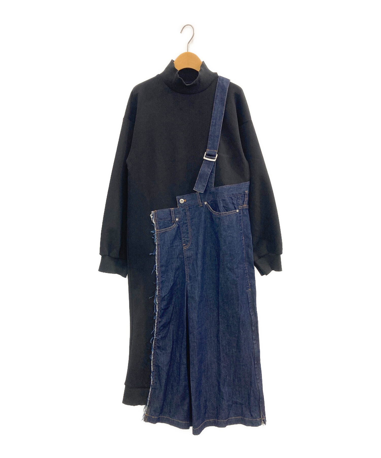 中古・古着通販】AULA AILA (アウラアイラ) DENIM DOCKING 3WAY ONE