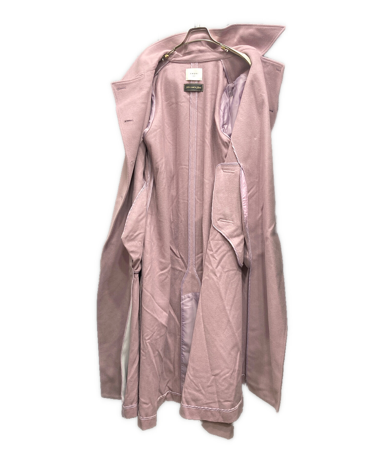 中古・古着通販】Ameri (アメリ) CHARME FLARE LONG COAT/ダブル