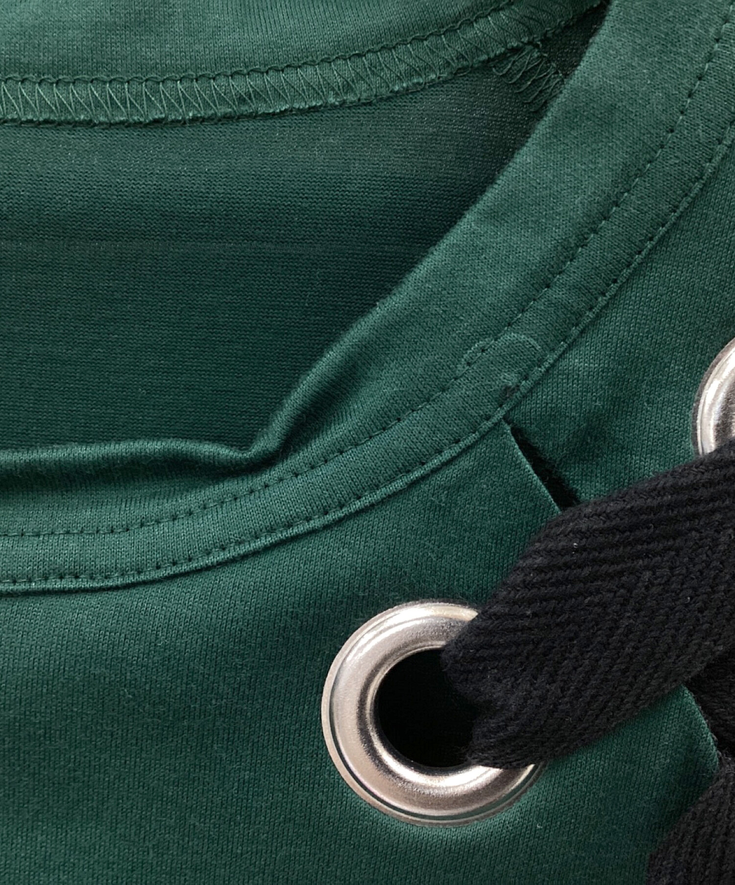 中古・古着通販】sacai (サカイ) レースアップワンピース グリーン