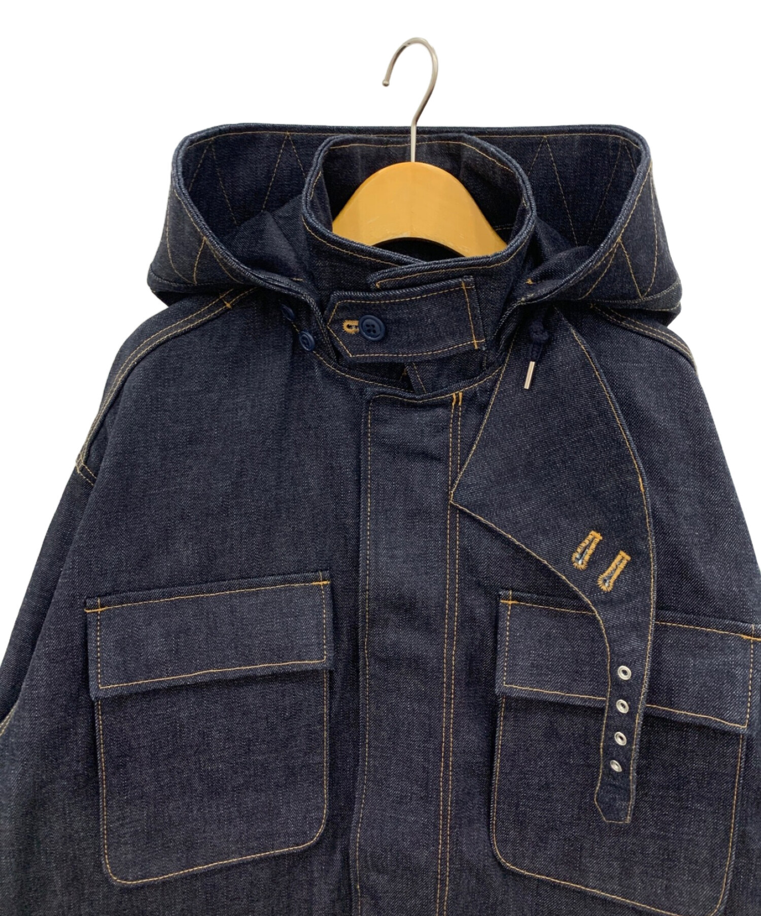 中古・古着通販】FACETASM (ファセッタズム) Denim Military Coat