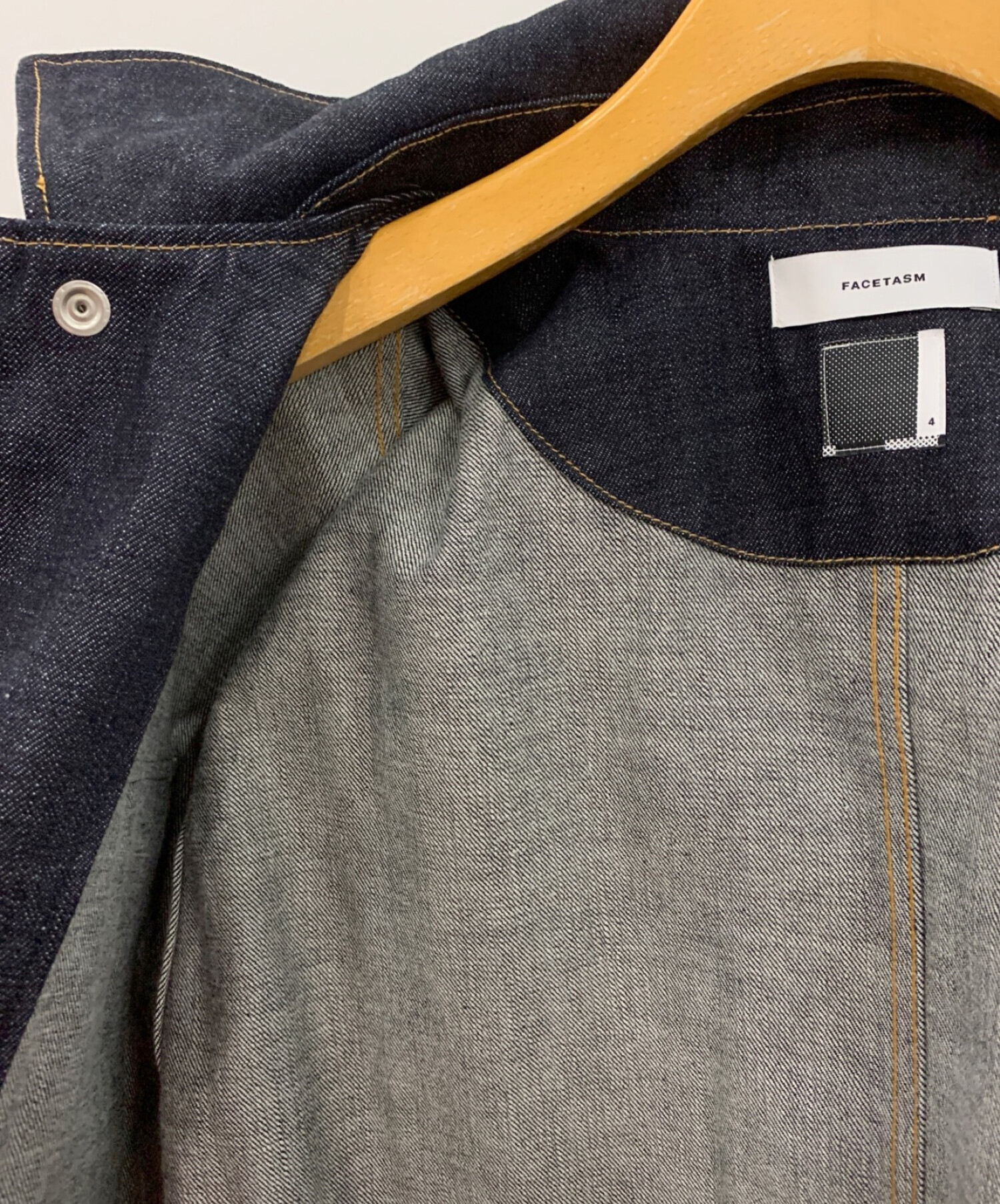 中古・古着通販】FACETASM (ファセッタズム) Denim Military Coat