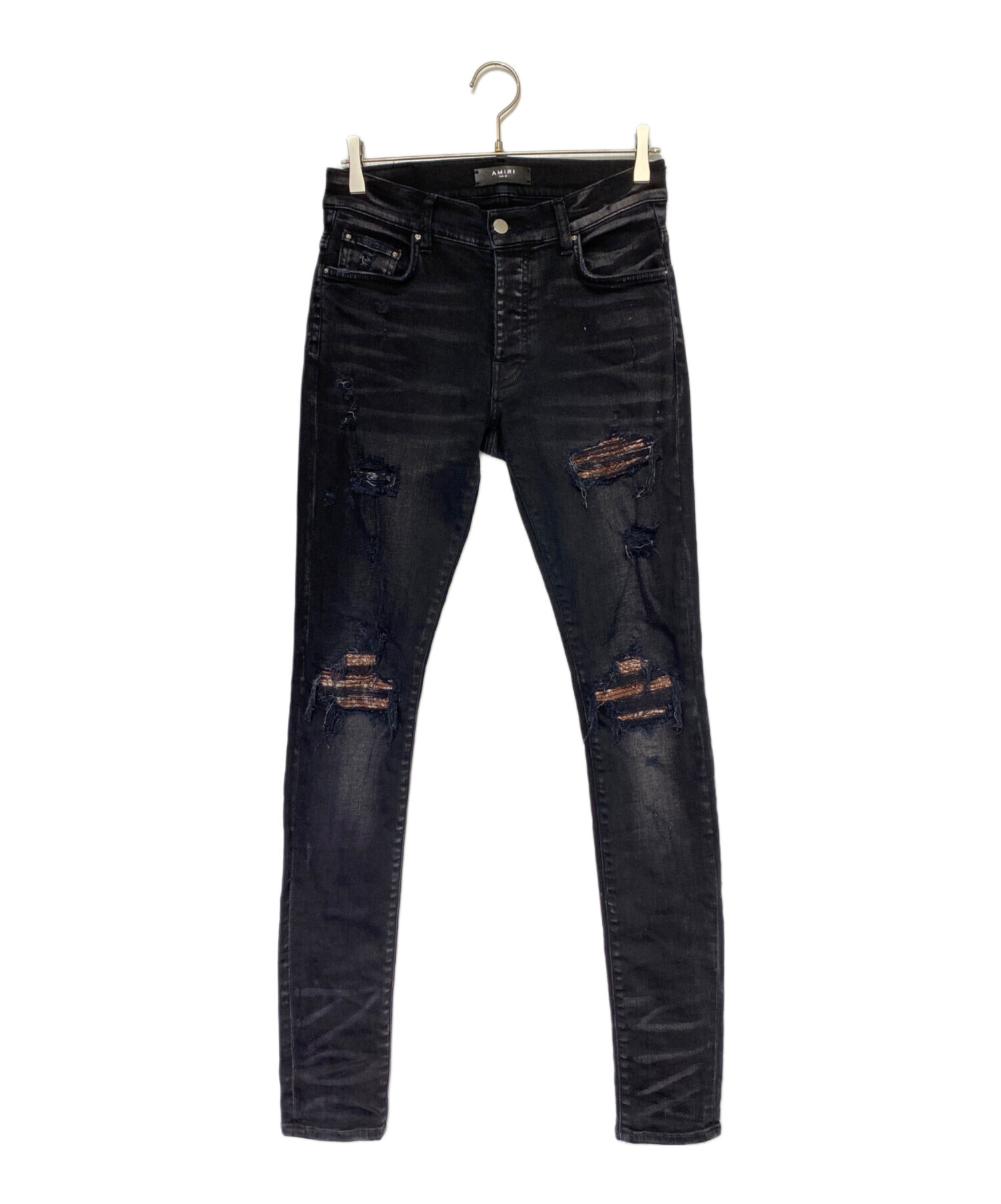 中古・古着通販】AMIRI (アミリ) MX1 ブラック×ブラウン サイズ:W29