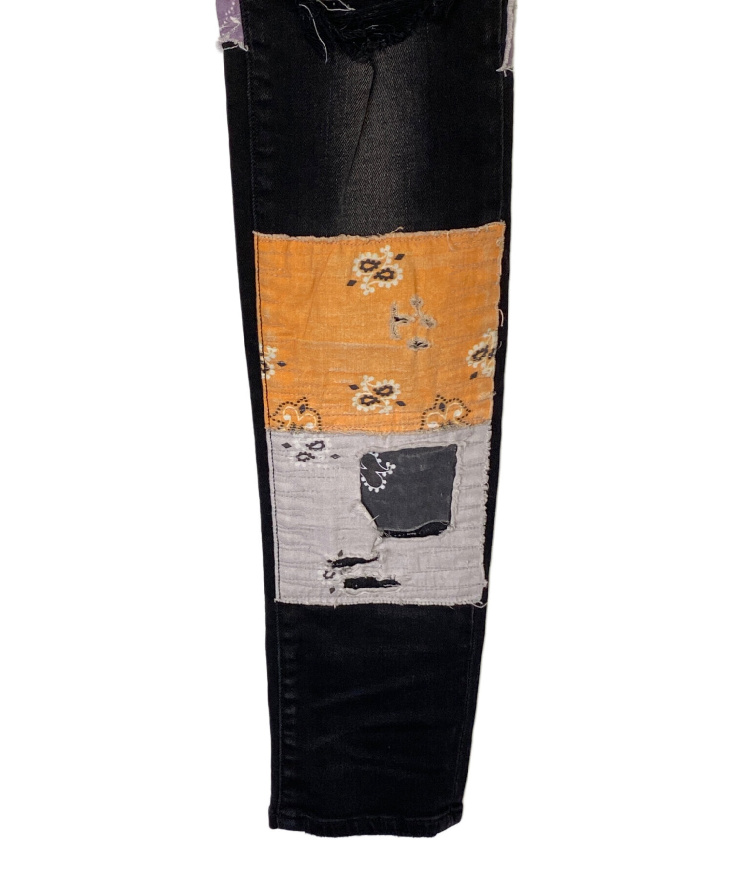 中古・古着通販】AMIRI (アミリ) BANDANA ART PATCH JEAN ブラック 