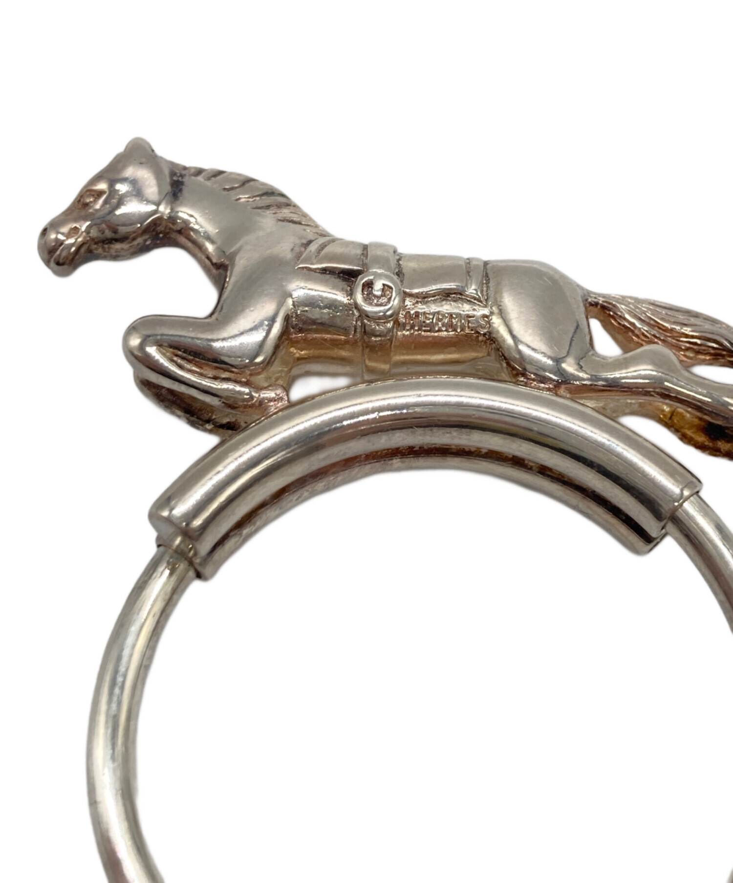 エルメス　ヴィンテージ　キーリング HERMES - HERMES エルメス カドリーユ ヴィンテージ キーリング