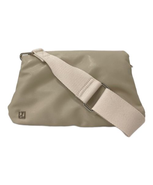 中古・古着通販】Le vernis (ル ベルニ) PUFFER SQUARE BAG アイボリー