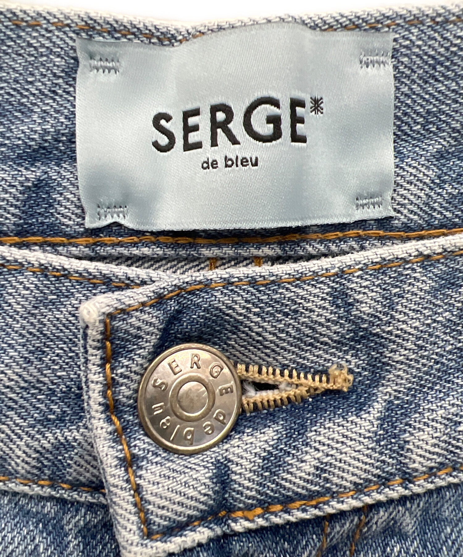 中古・古着通販】SERGE de bleu (サージ デ ブルー) BARREL デニム 